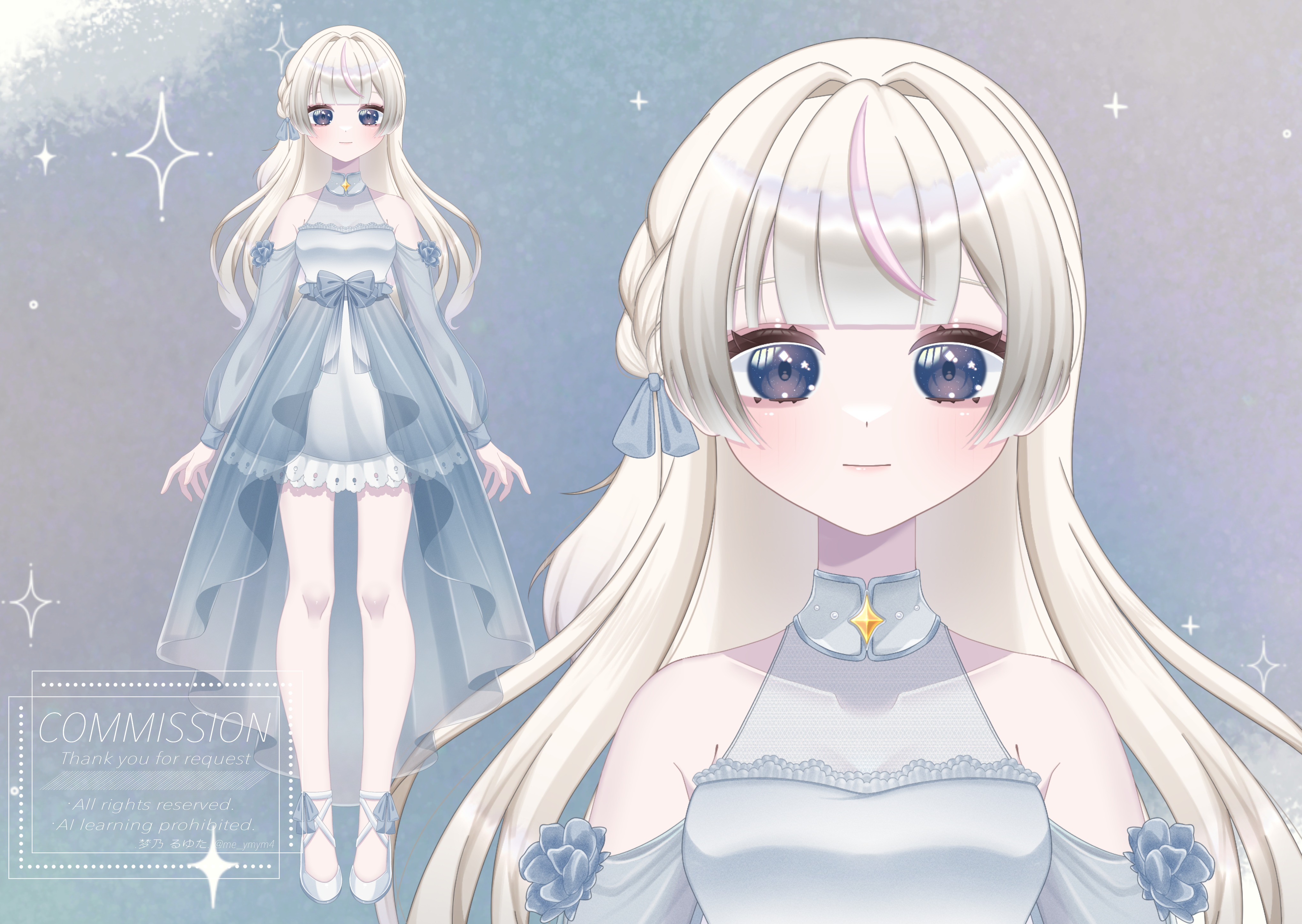 【 Vタレント事務所Linear様 納品 】V立ち絵-1