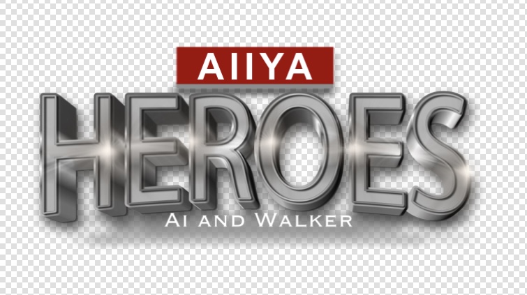 ai-chan様ご依頼「アイイヤHEROES」ロゴ-1