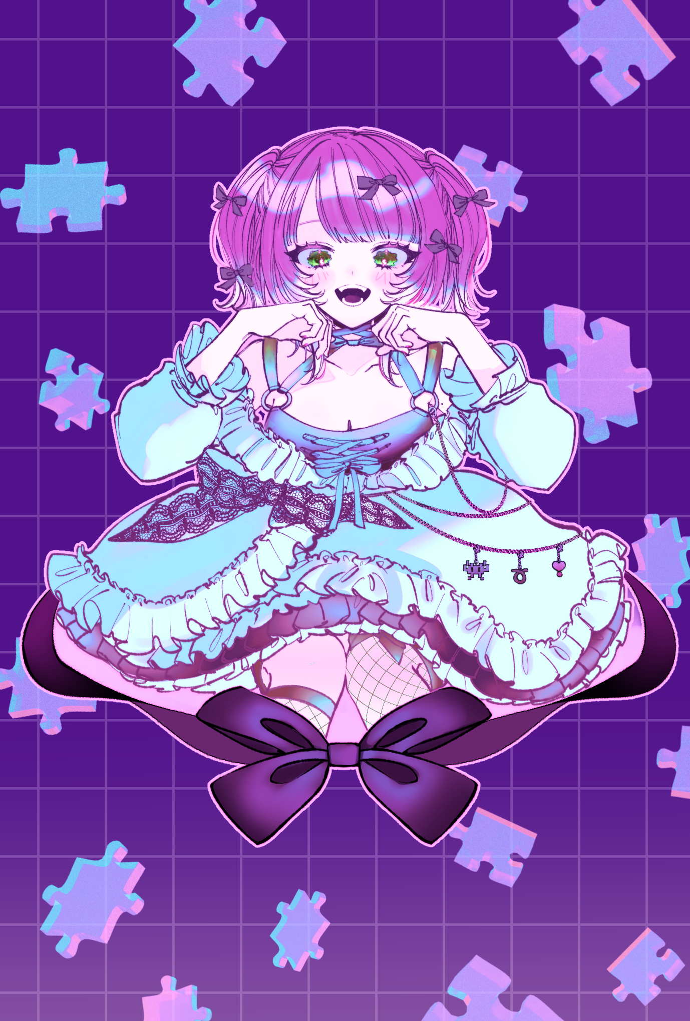 【Works】んぴょ〜ん様 一枚絵-1