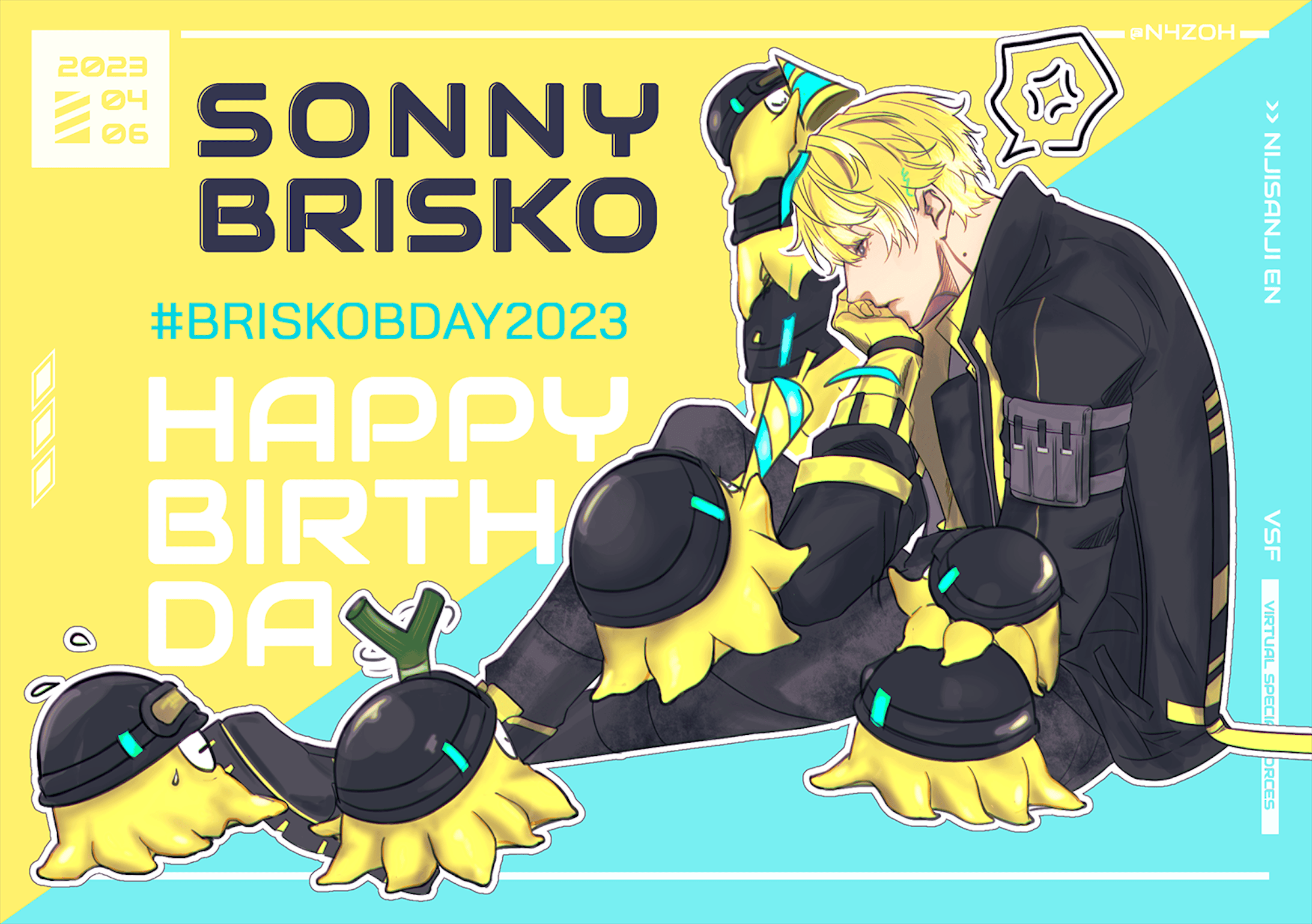「NIJISANJI EN：Sonny Brisko」二次創作-1