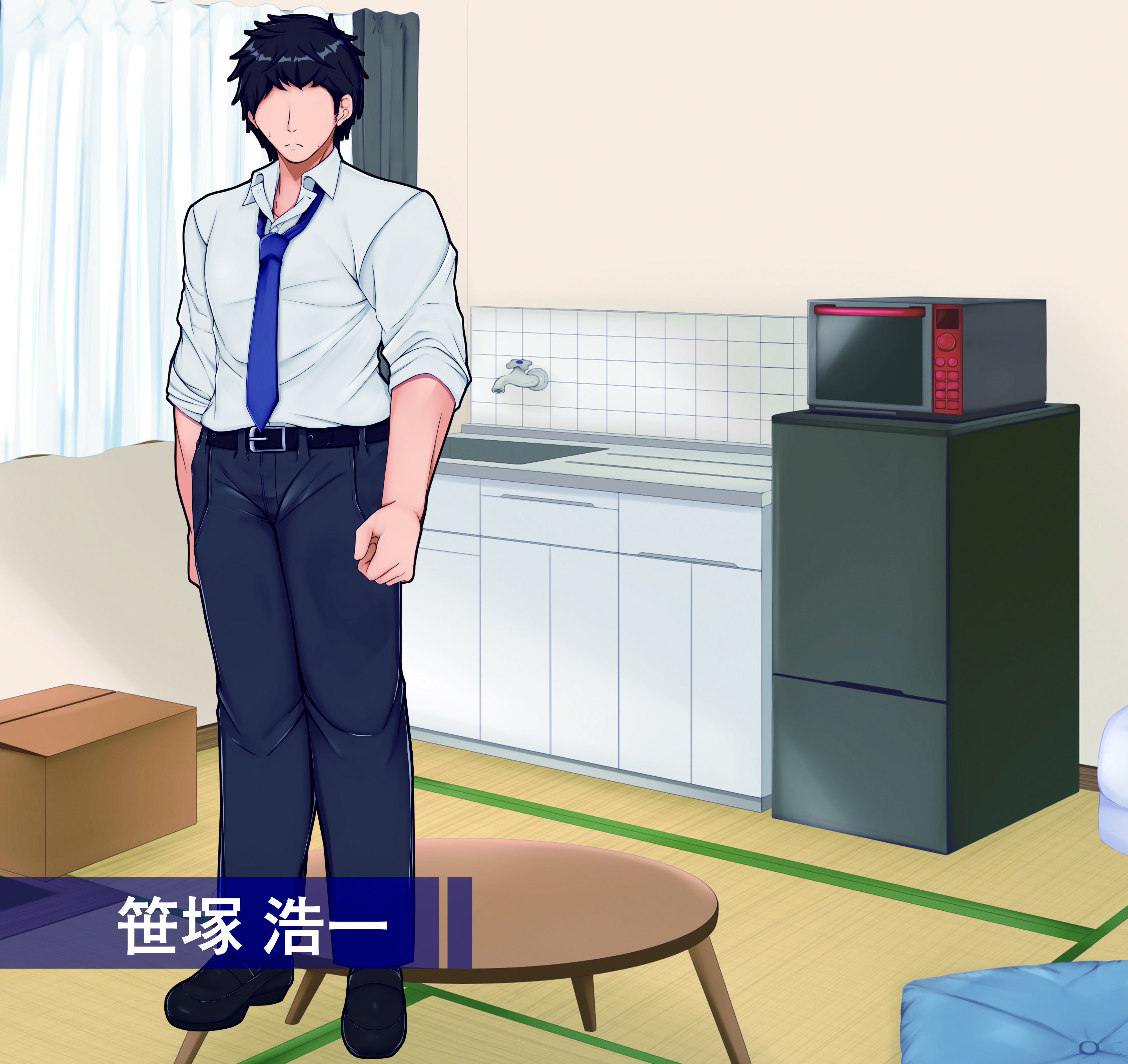 聖廉女学園の用務員　立ち絵-1