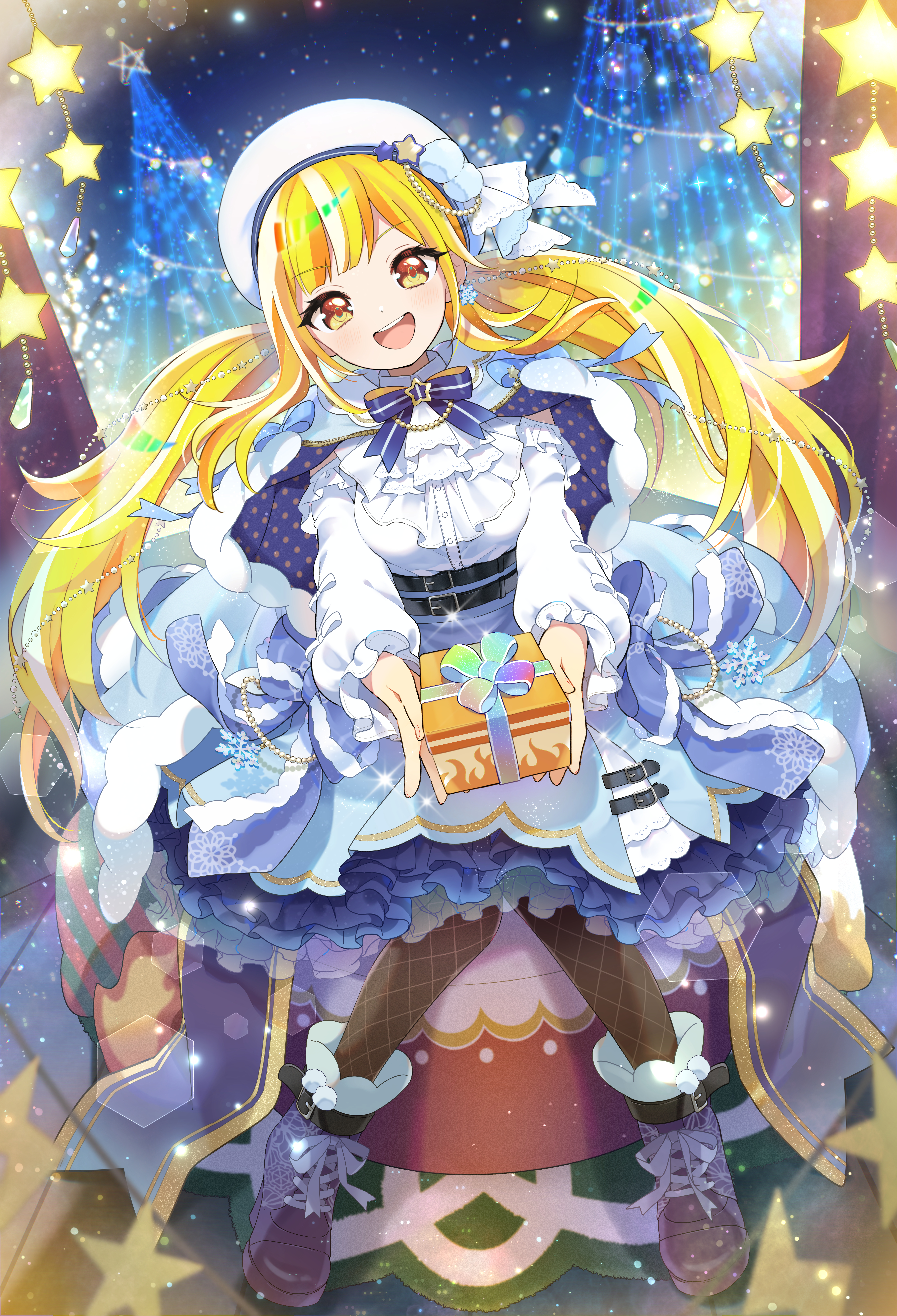 生水やも様　クリスマスイラスト-1