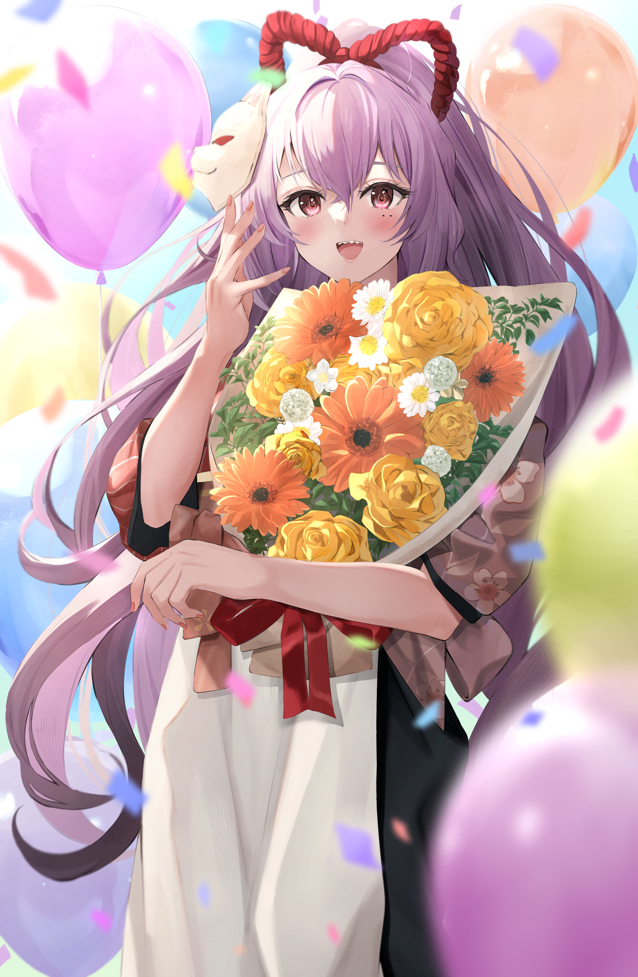 彩葉宴様 1周年イラスト