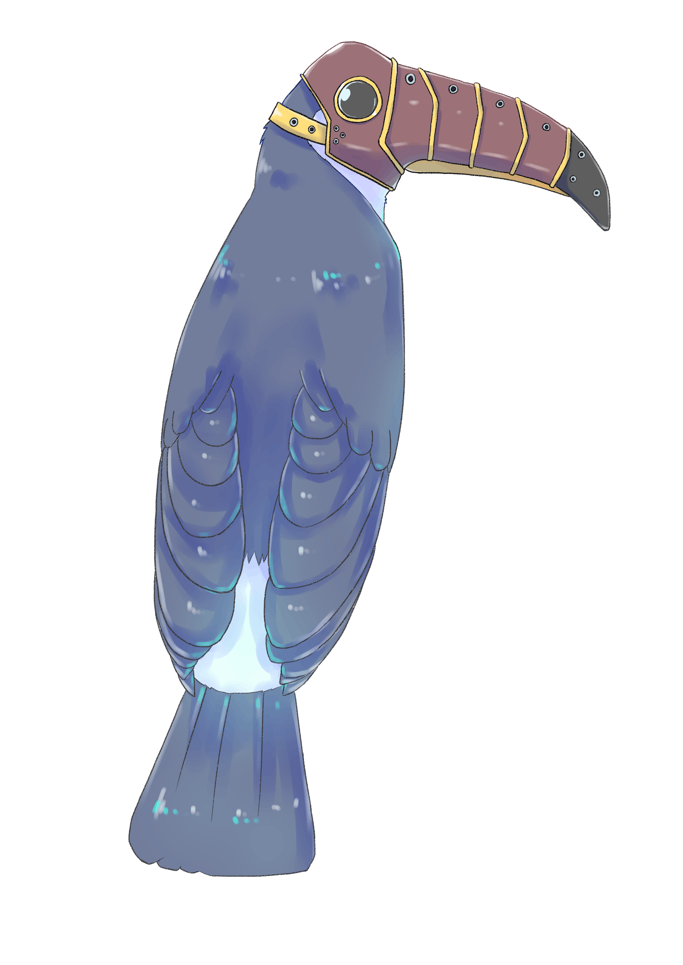 サイバーパンクな鳥 サイバーパンクな鳥