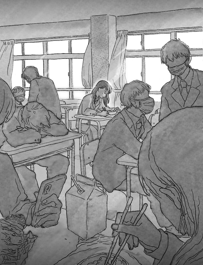 月刊『PHP』中学生のPHP作文甲子園 2022年1月号～12月号　挿絵