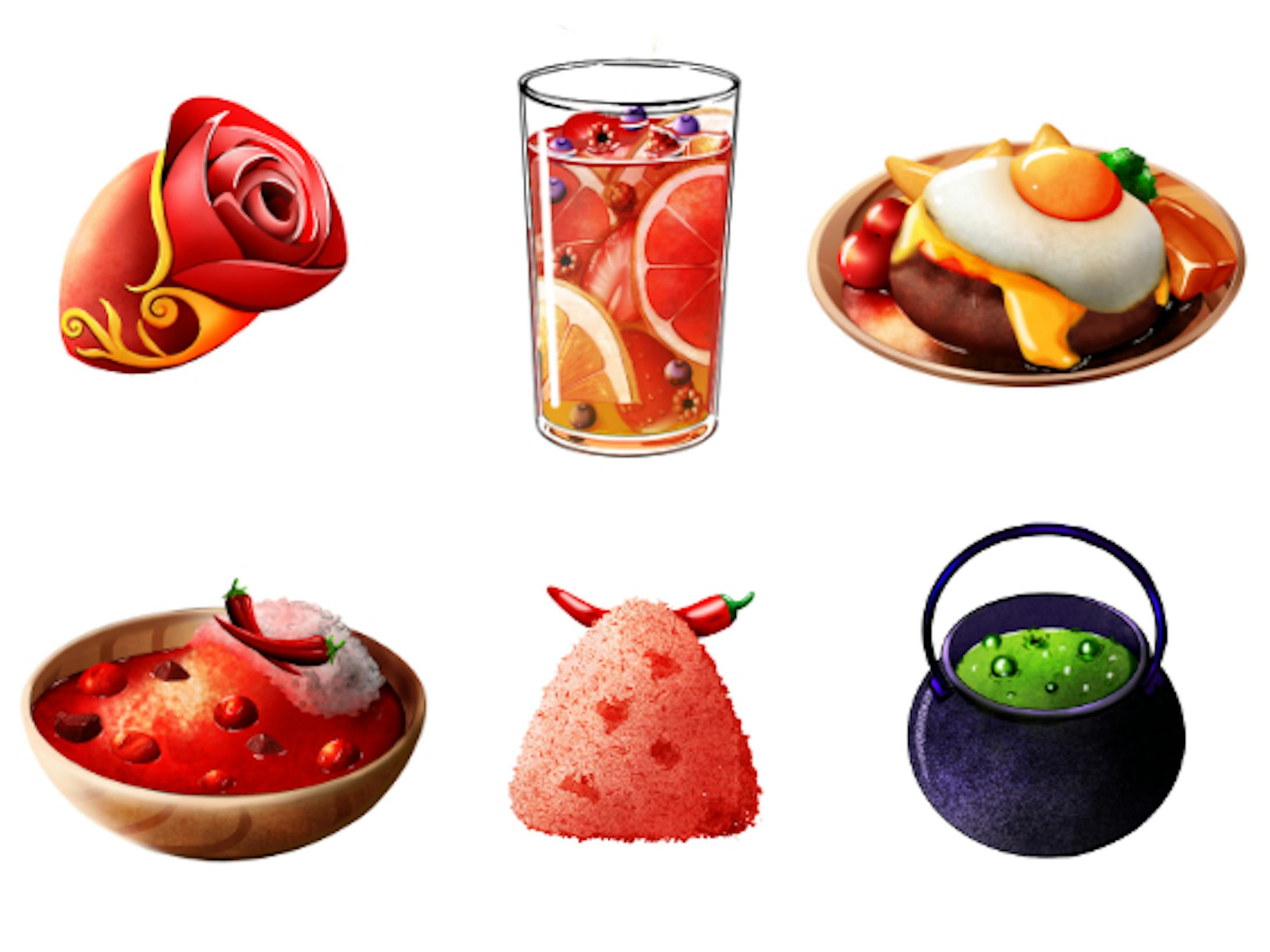 ファンタジーにありそうな想像料理イラスト ファンタジーにありそうな想像料理イラスト