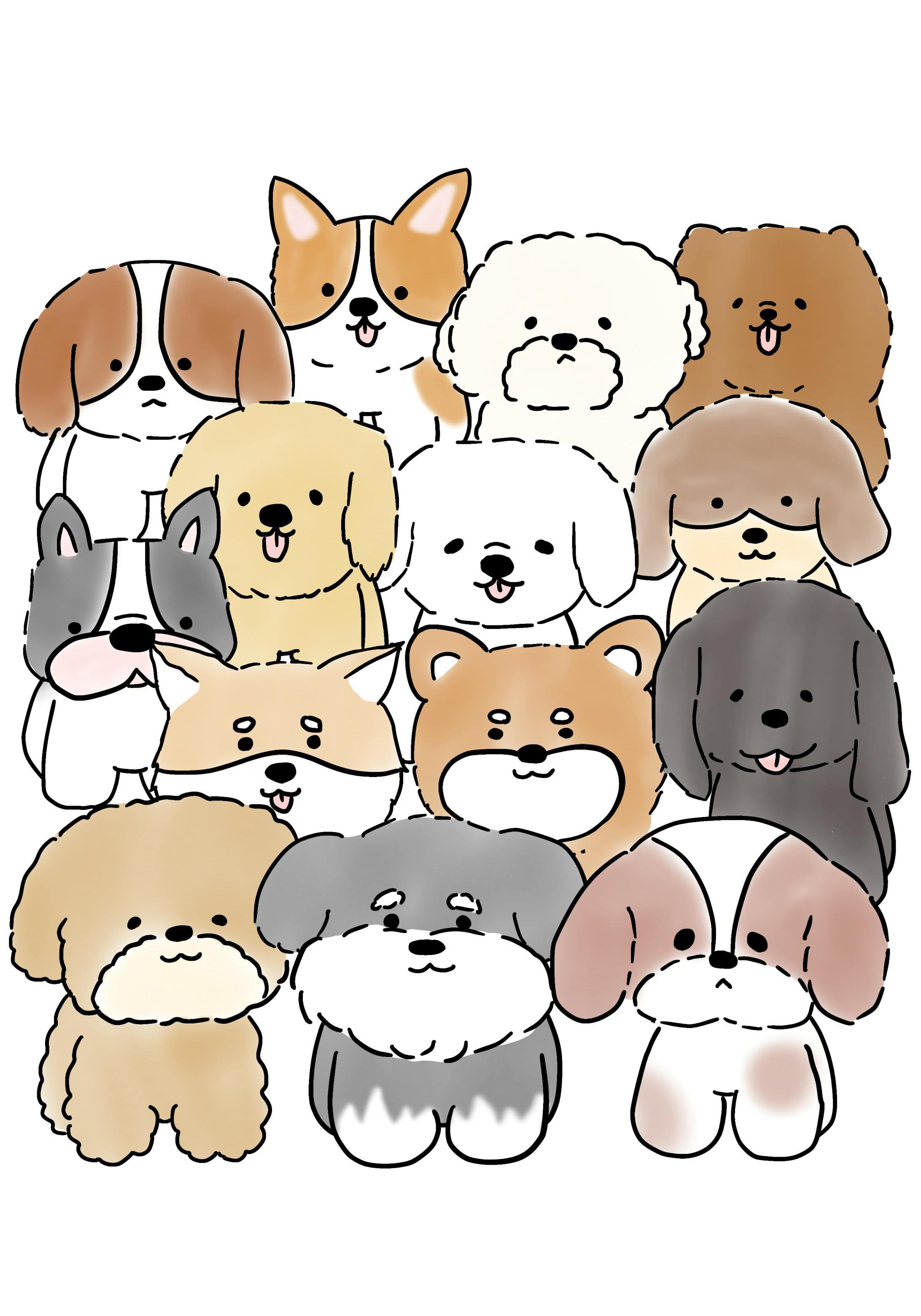 実績 動物のデフォルメイラスト作成 実績 動物のデフォルメイラスト作成