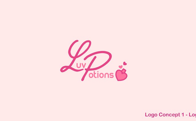 Luv Potions — Logo Study
