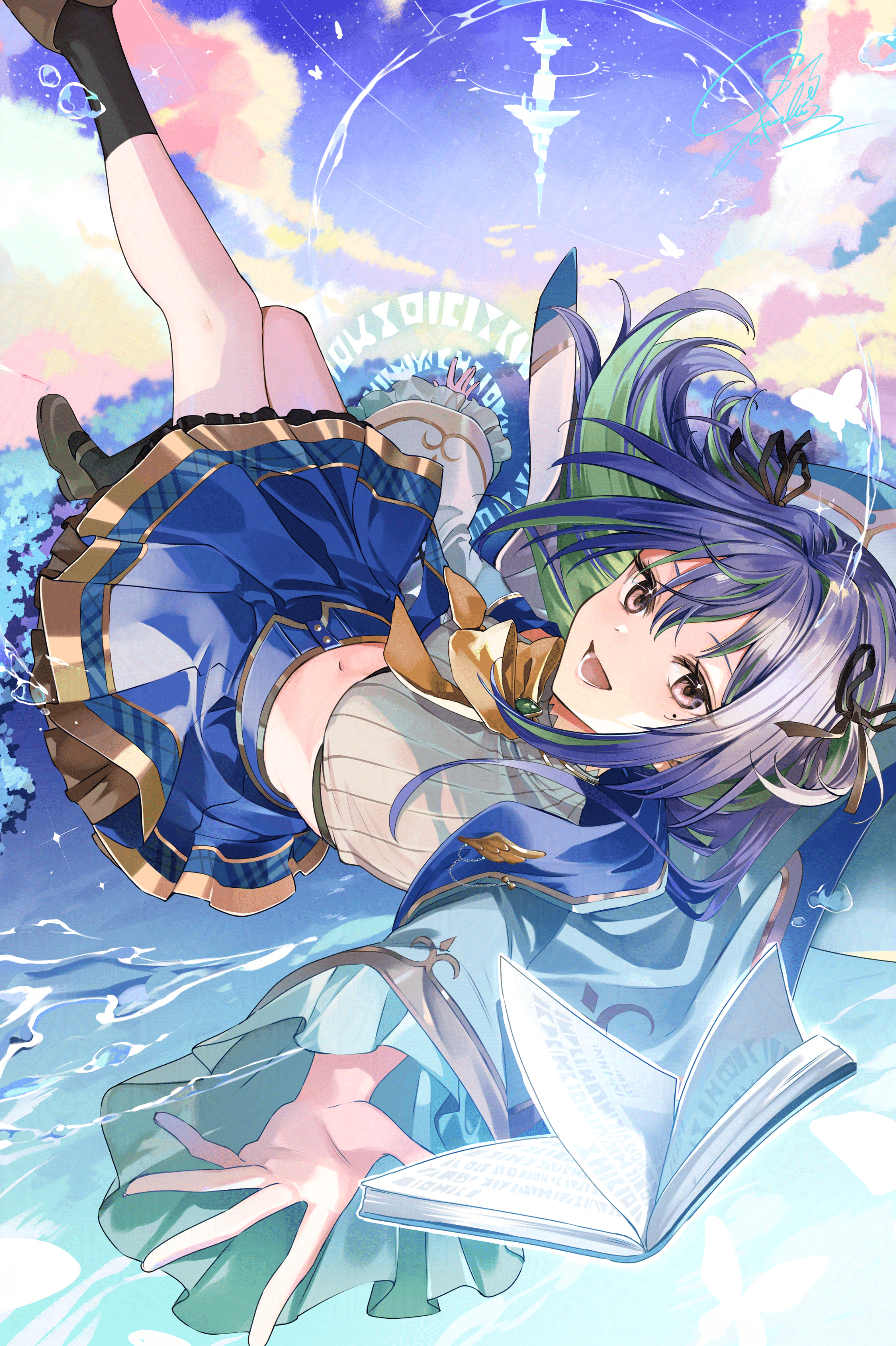 涼海ネモ A4キャラファイングラフ