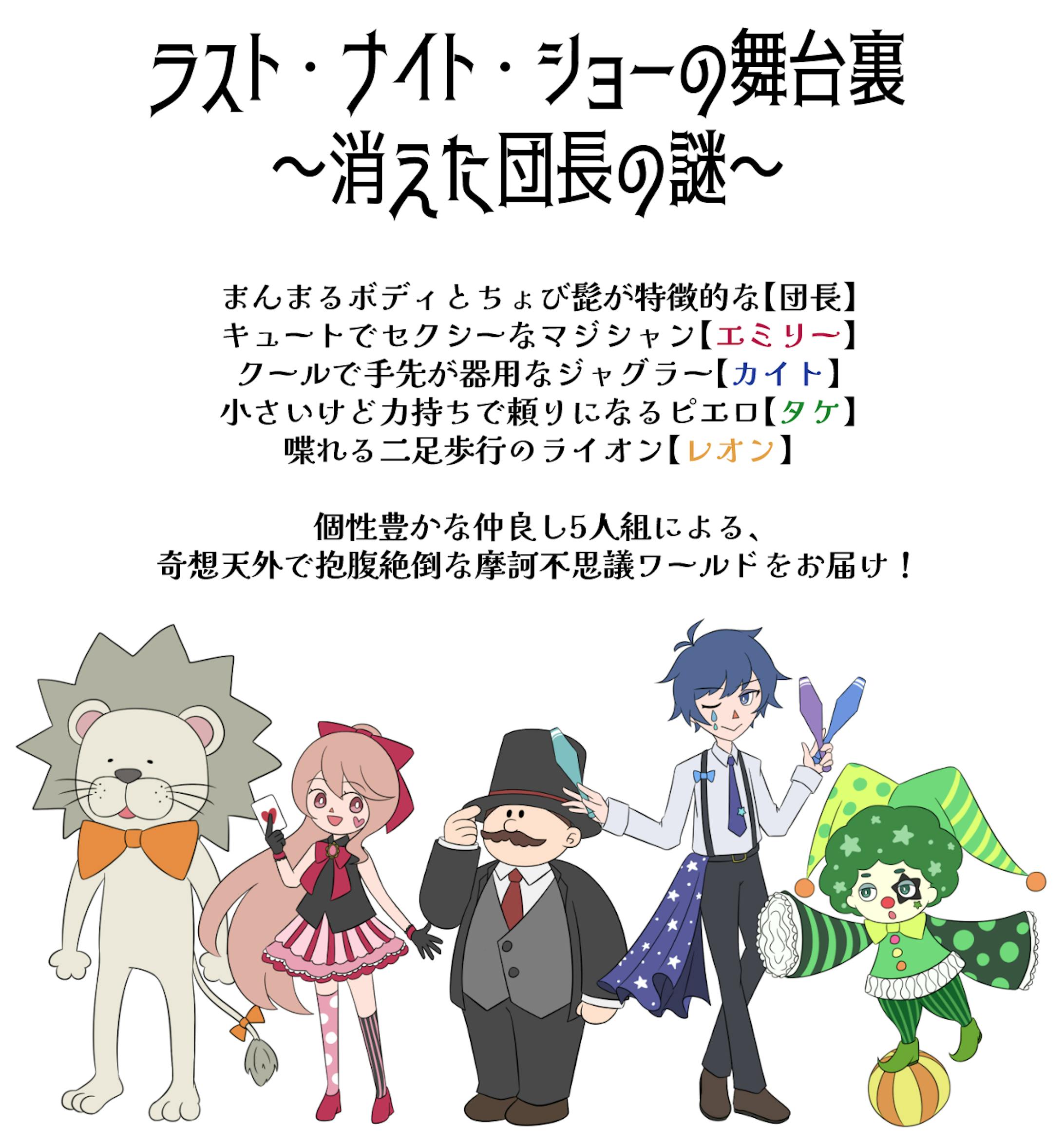 マーダーミステリー作成 マーダーミステリー作成