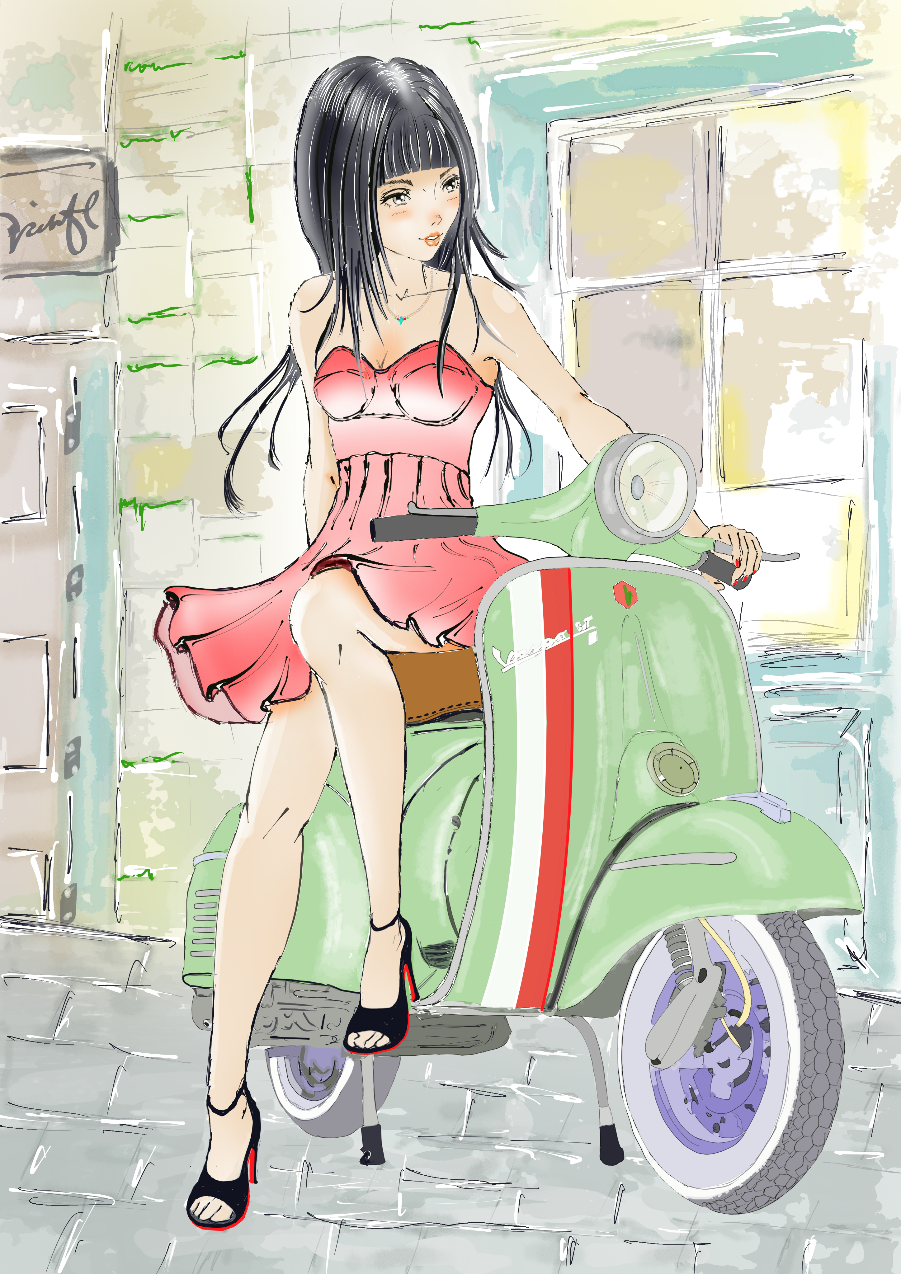 ベスパ girl  -1