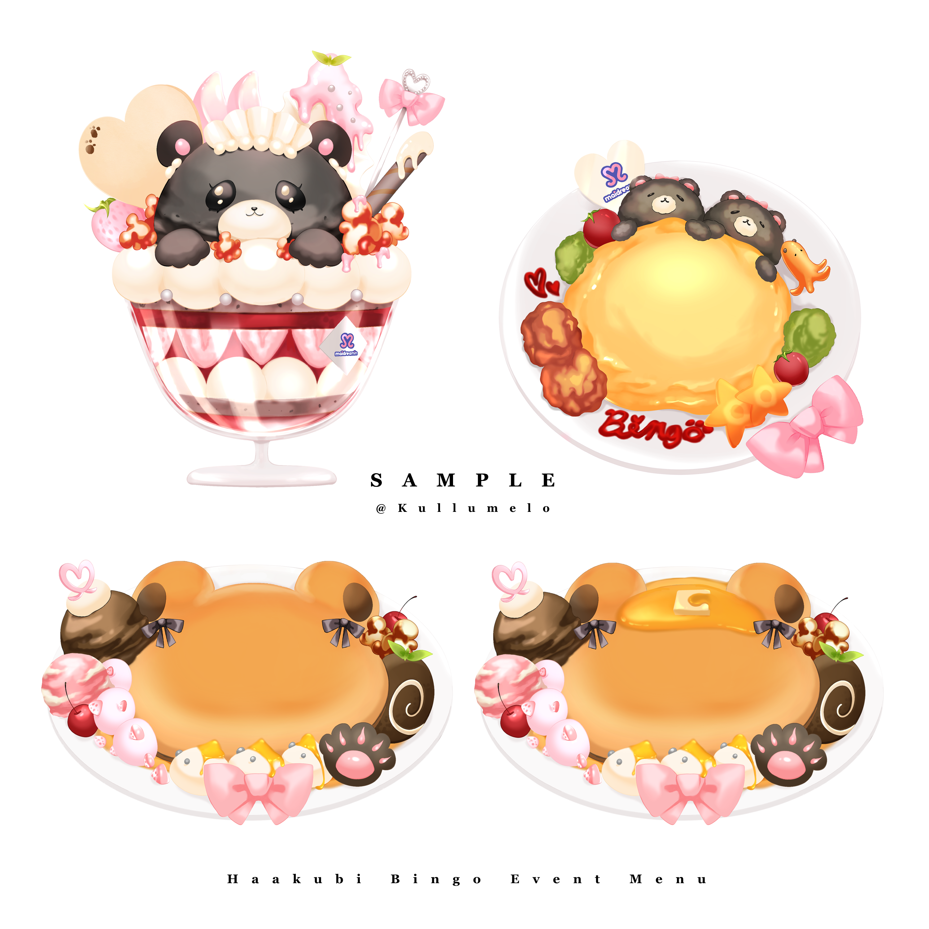 ୨୧┊︎ works ┊︎ ハ欠伸ビンゴ様┊︎特別メニュー-1