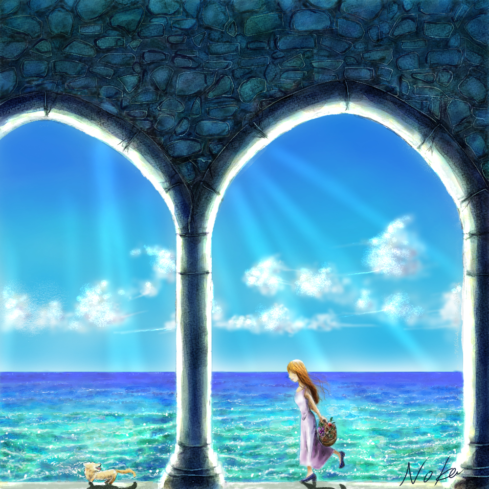 真夏のお散歩-1