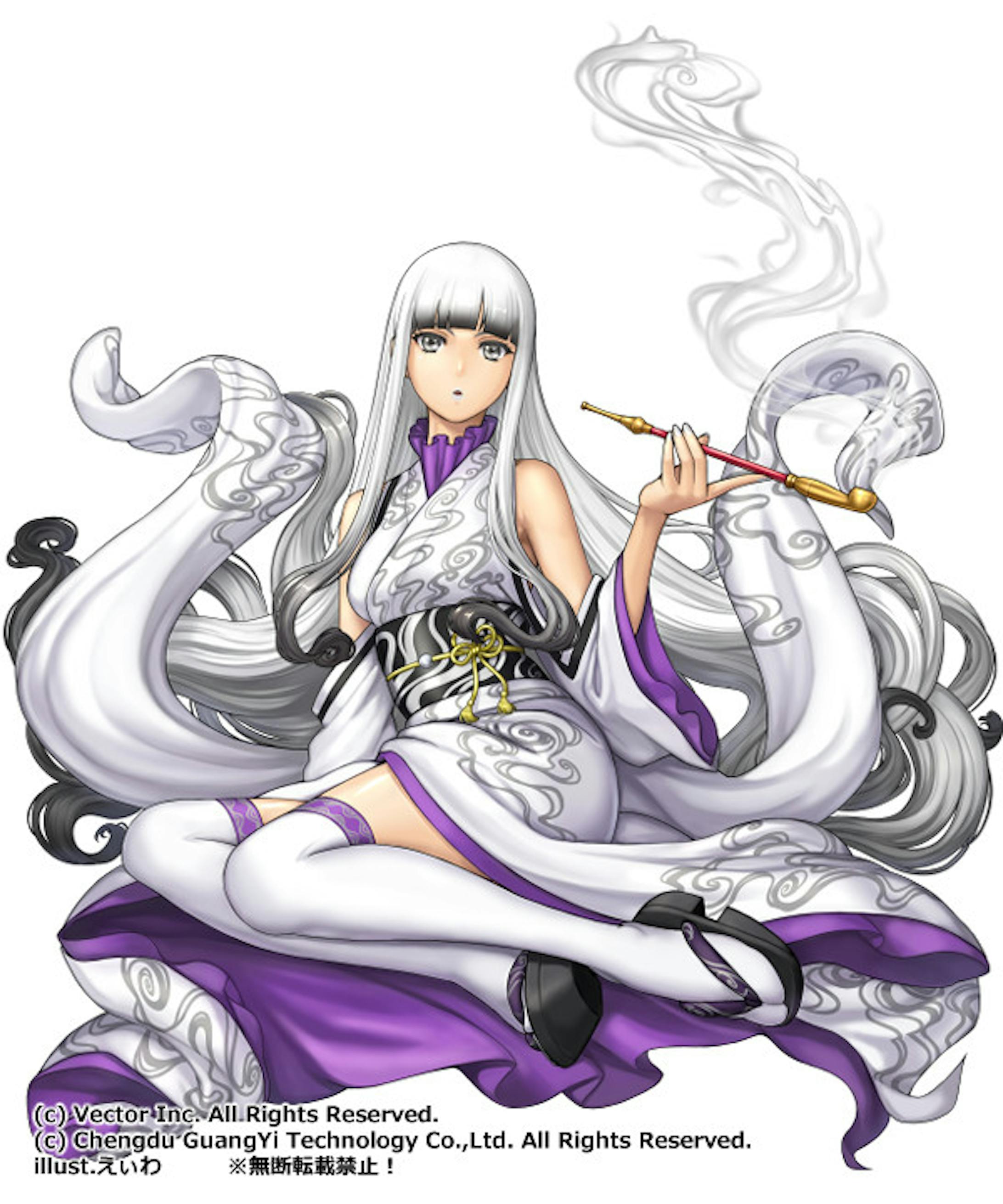 仕事絵 ゲームキャラクターデザイン 和風のキャラクター 仕事絵 ゲームキャラクターデザイン 和風のキャラクター