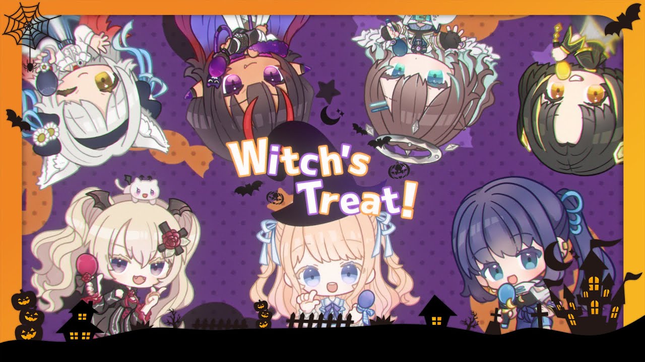 Witch's Treat!【Vtuberオリジナル合唱曲】【Happy Halloween!】#りふぇハロ