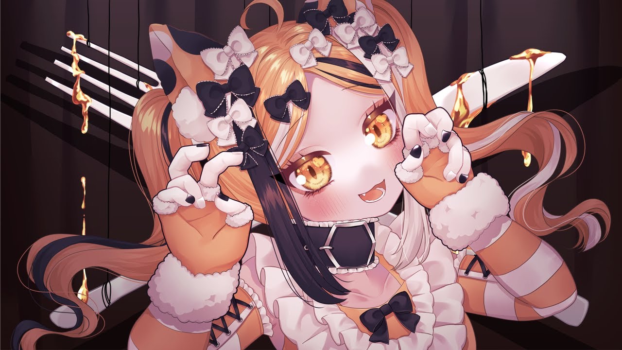 illustration、vtuber mv
