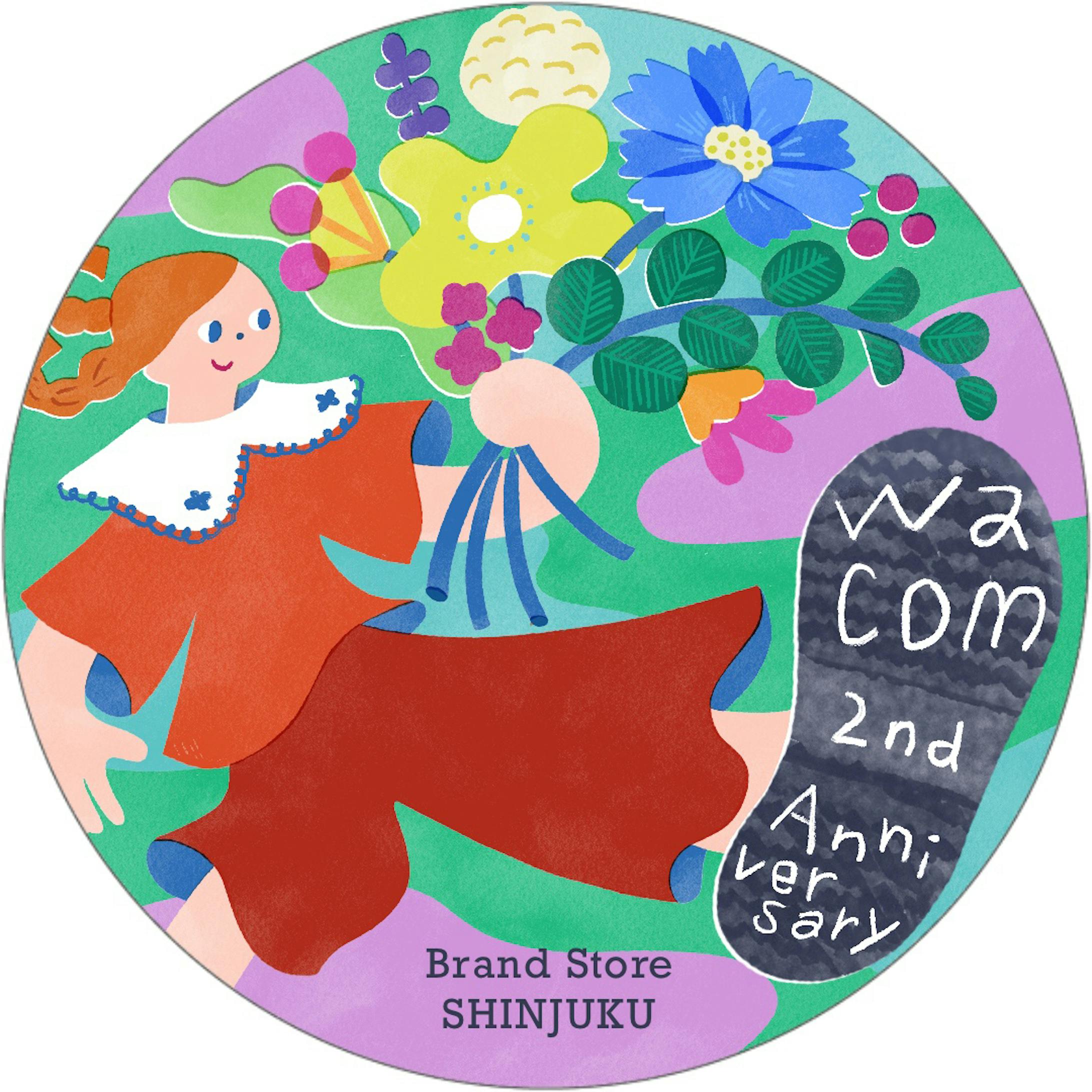 ワコムブランドストア アニバーサリーイラスト ワコムブランドストア アニバーサリーイラスト