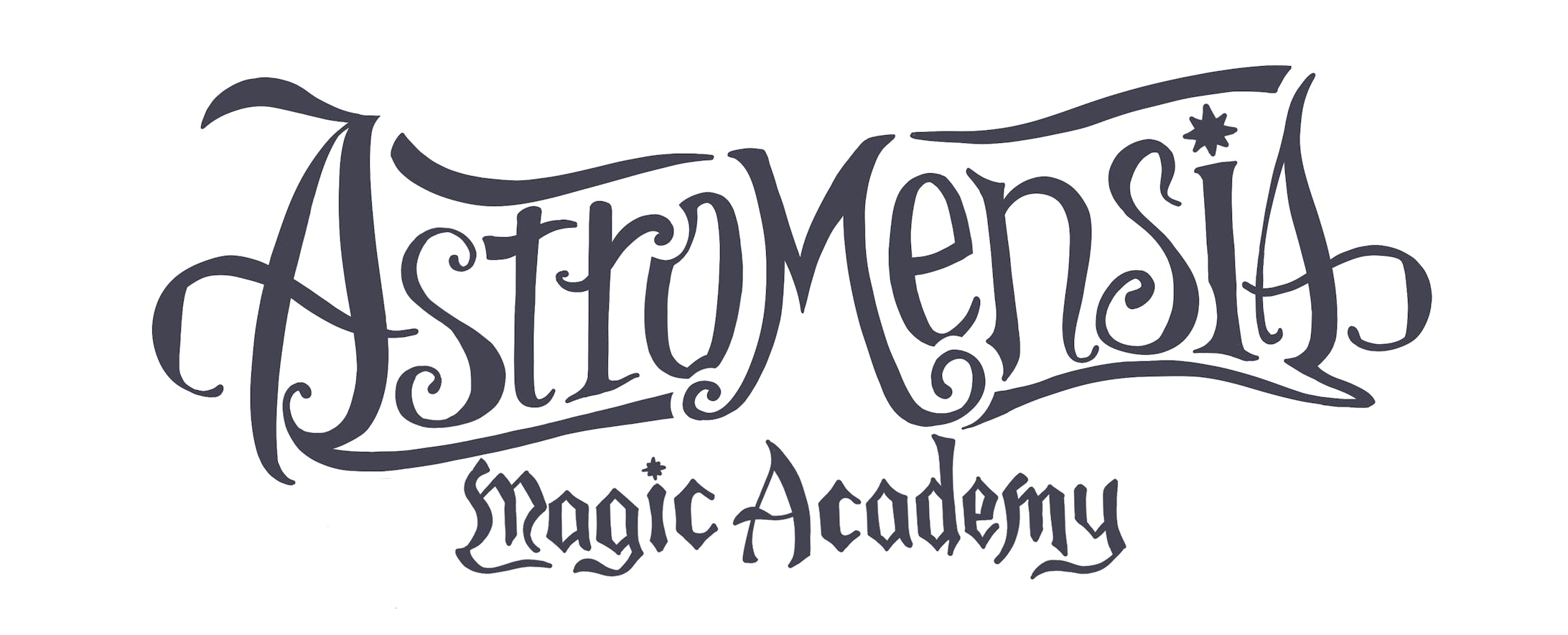 魔法学院カフェ『Astromensia』ロゴ-1
