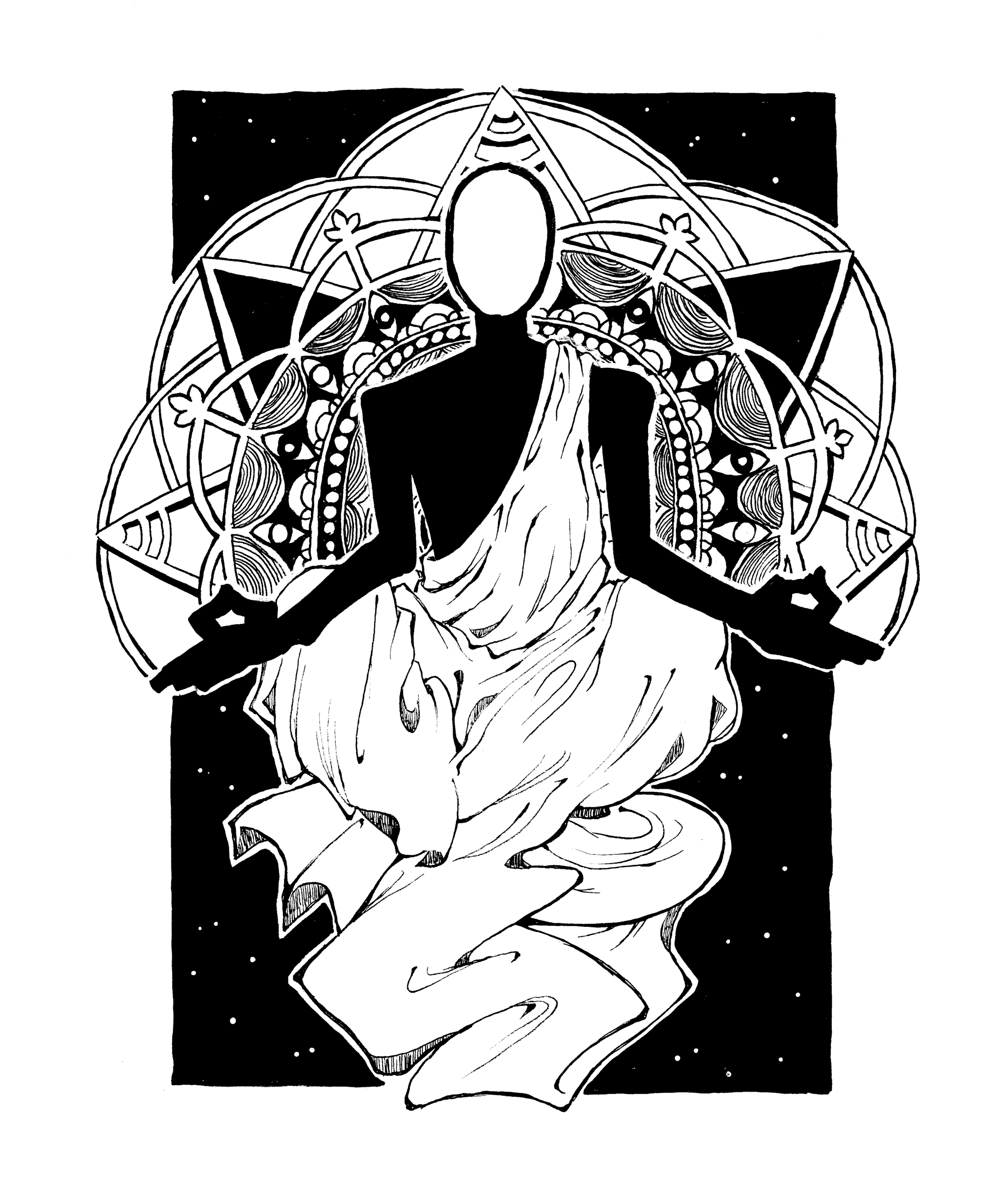ペン画連作 ペン画連作