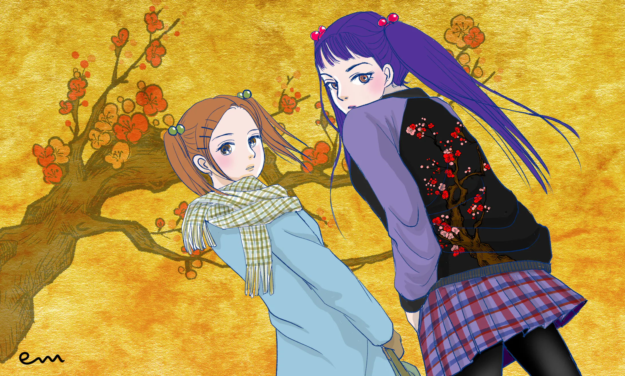 オリキャライラスト