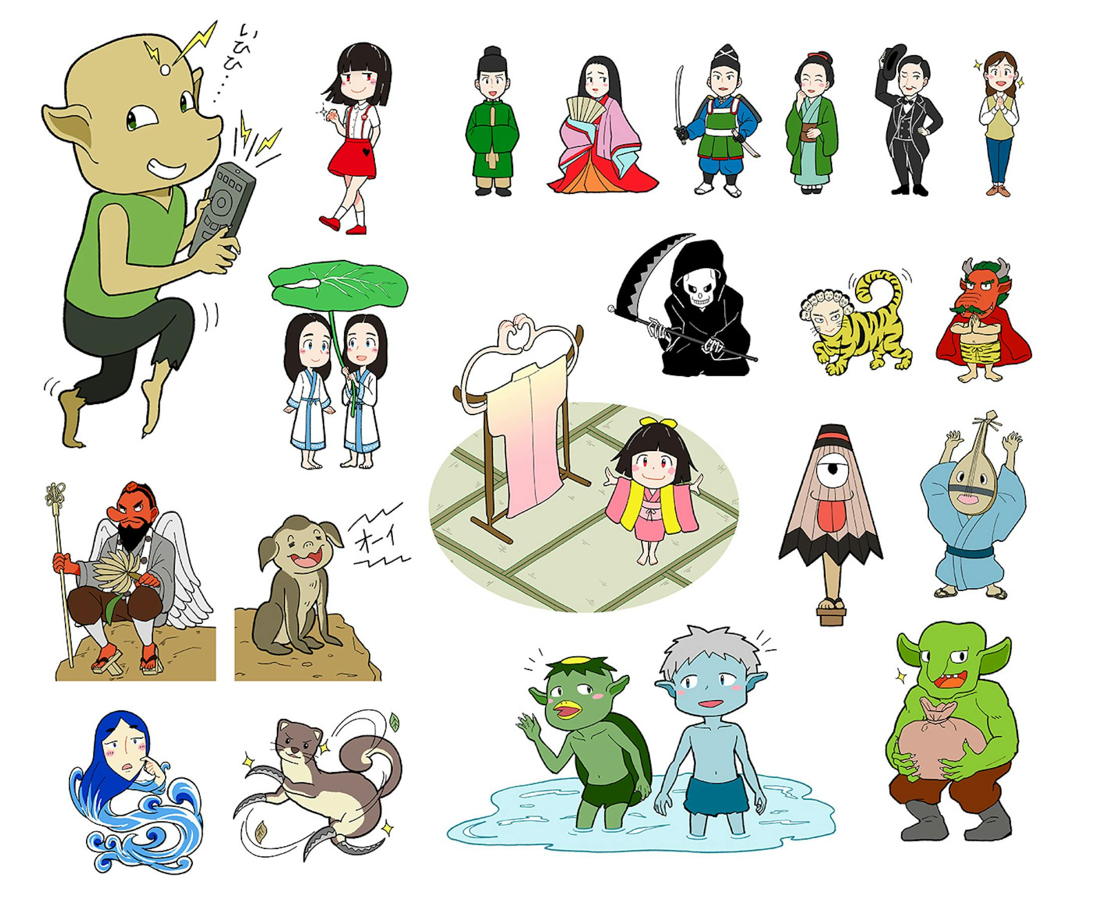 進研ゼミ 小学講座 かがく組 4年生 妖怪イラスト制作 進研ゼミ 小学講座 かがく組 4年生 妖怪イラスト制作