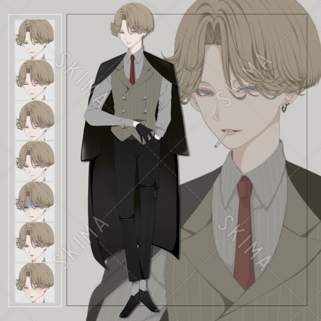 過去 立ち絵 【男性キャラ まとめ】-1