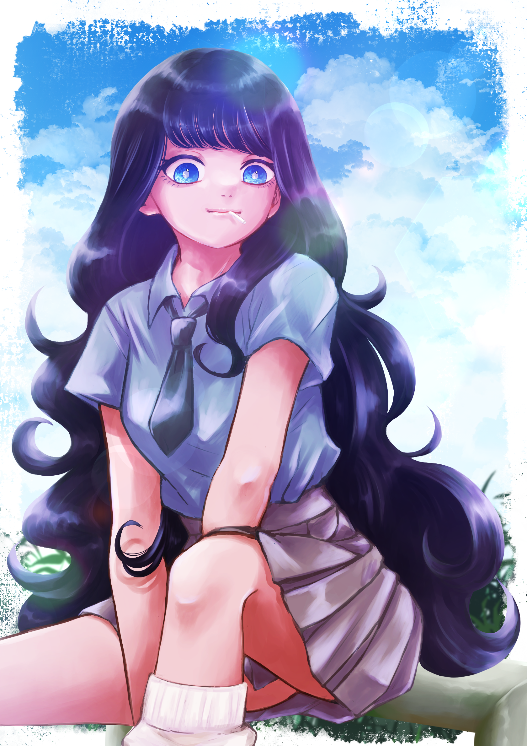 Twitter 創作キャラ交換絵-1