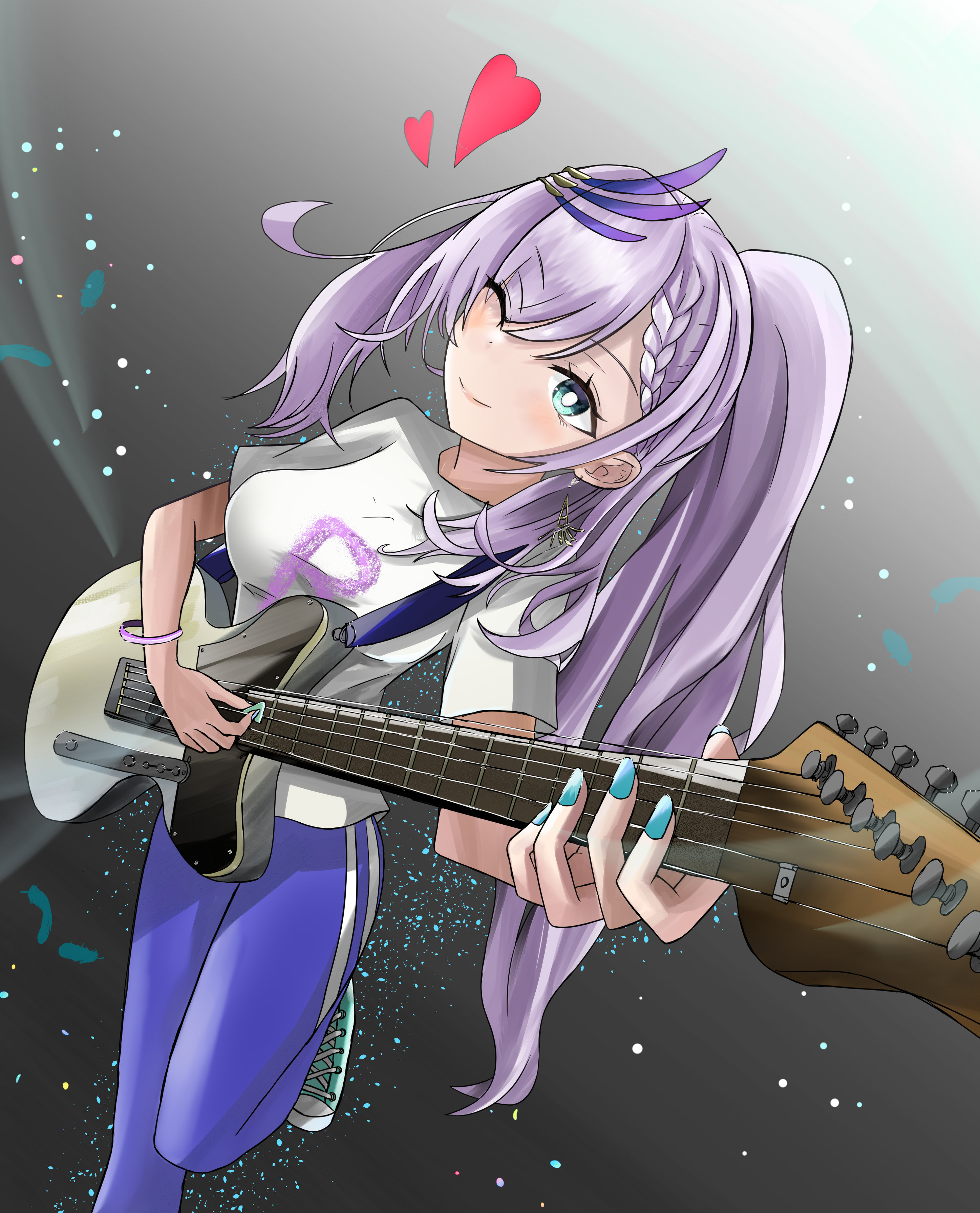 イラスト36(ホロライブファンアート：白上フブキ