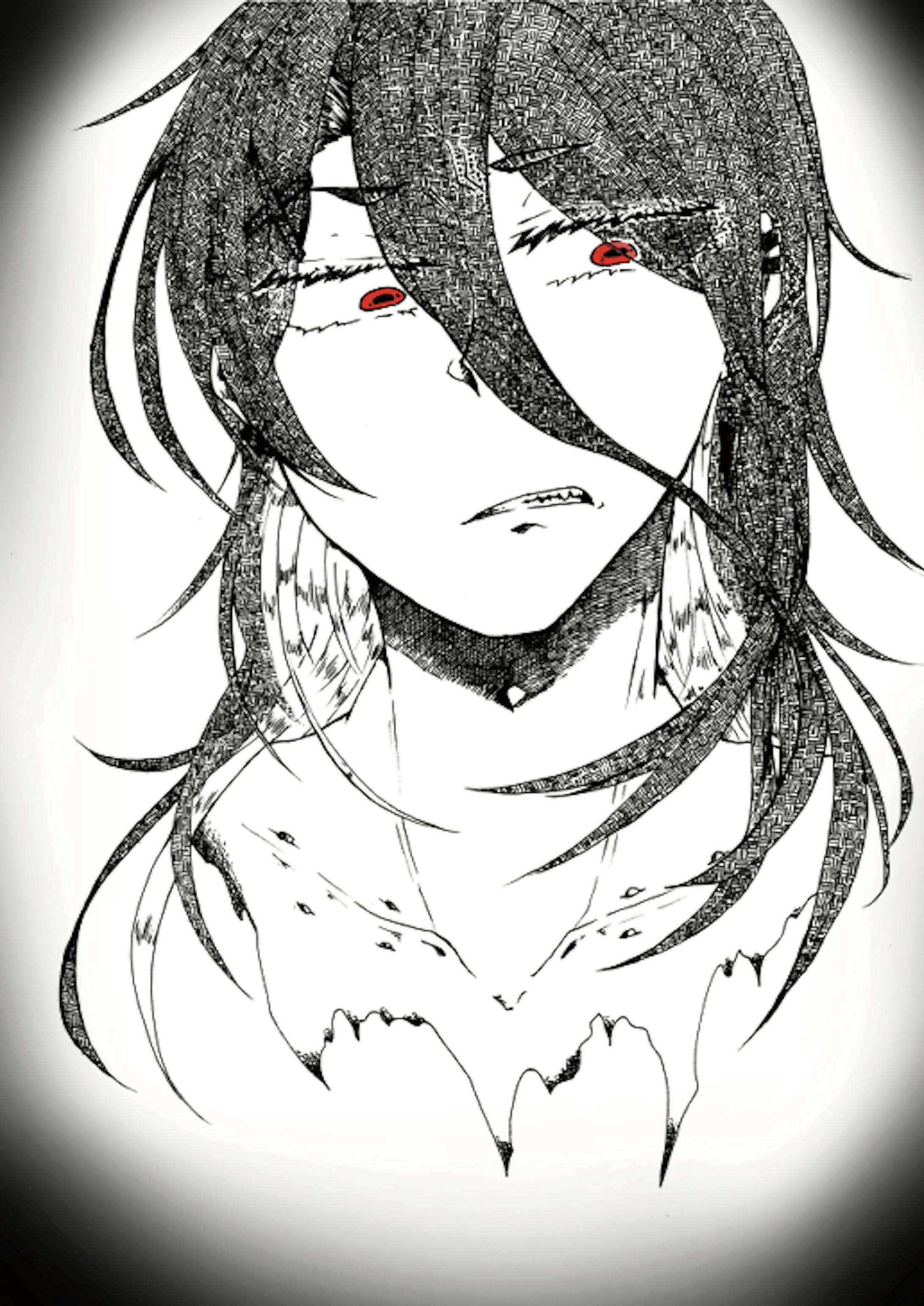 個人イラスト集「この顔」収録作品-1