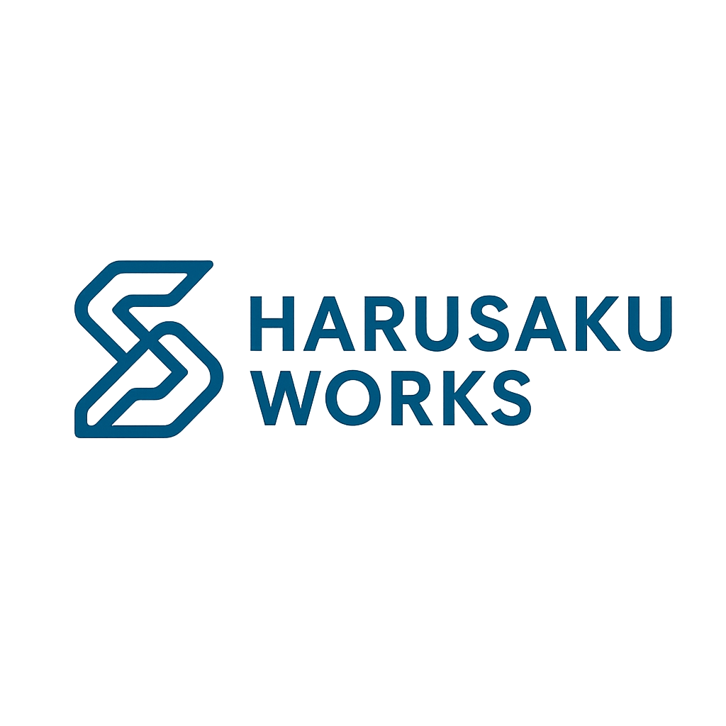 HARUSAKU WORKS ロゴデザイン-1