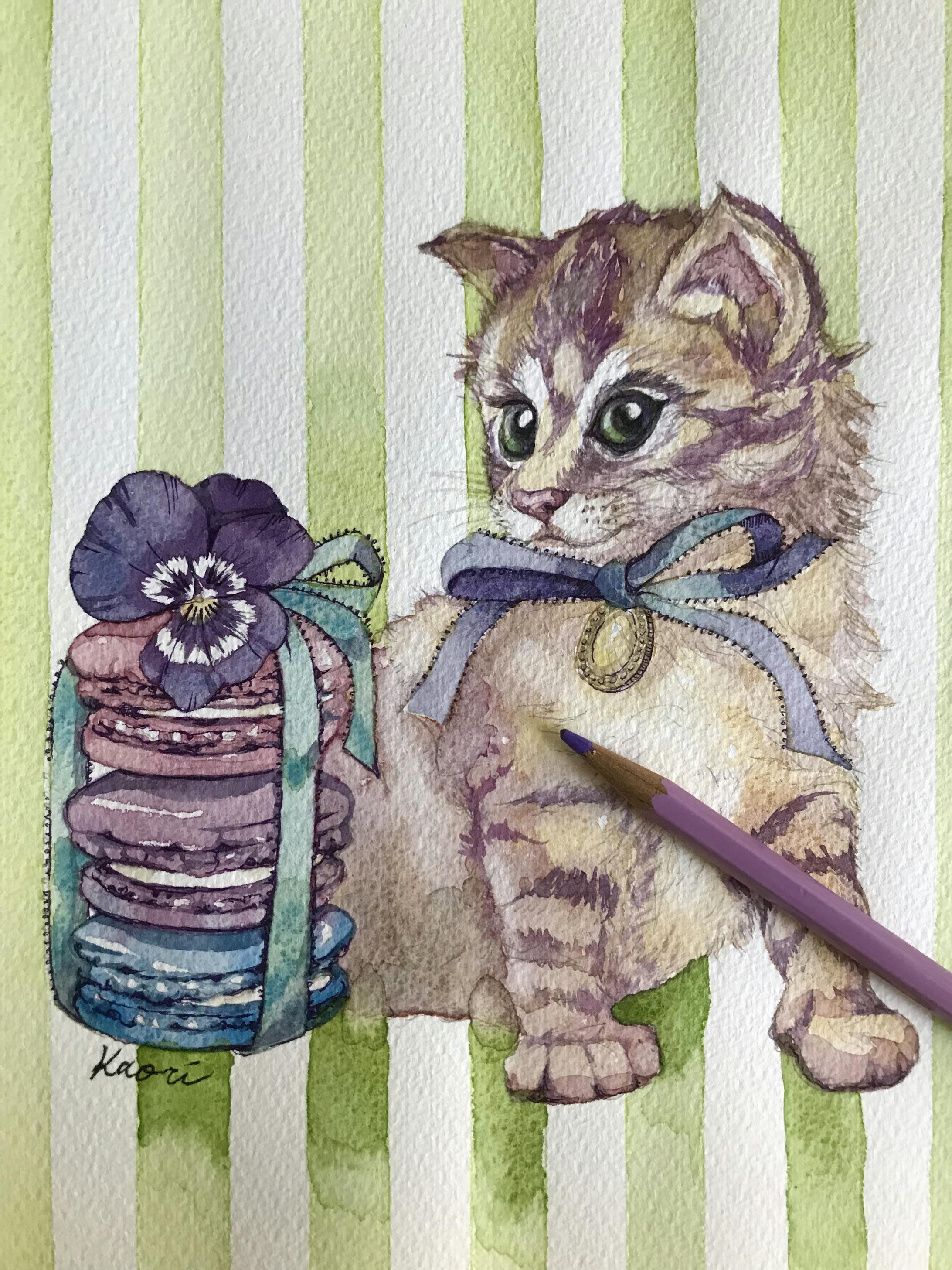 動物 水彩イラスト 動物 水彩イラスト