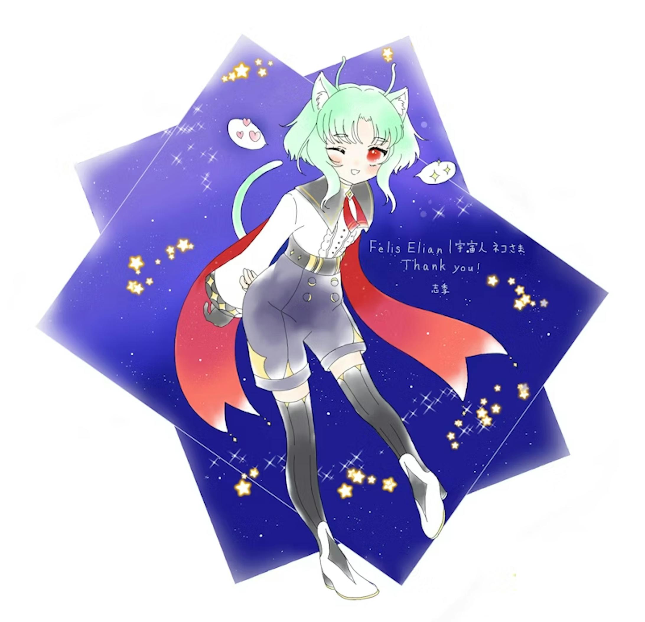 リクエストイラスト(Vtuber)-1