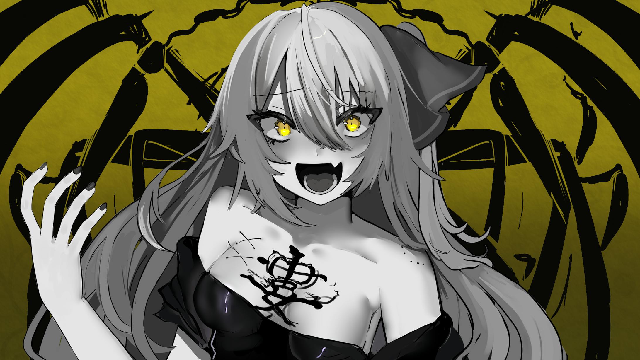  謳亥カウカ-様-【エバ】歌ってみた-イラスト-1