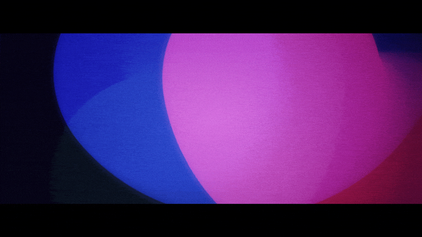 3色が混ざり合う