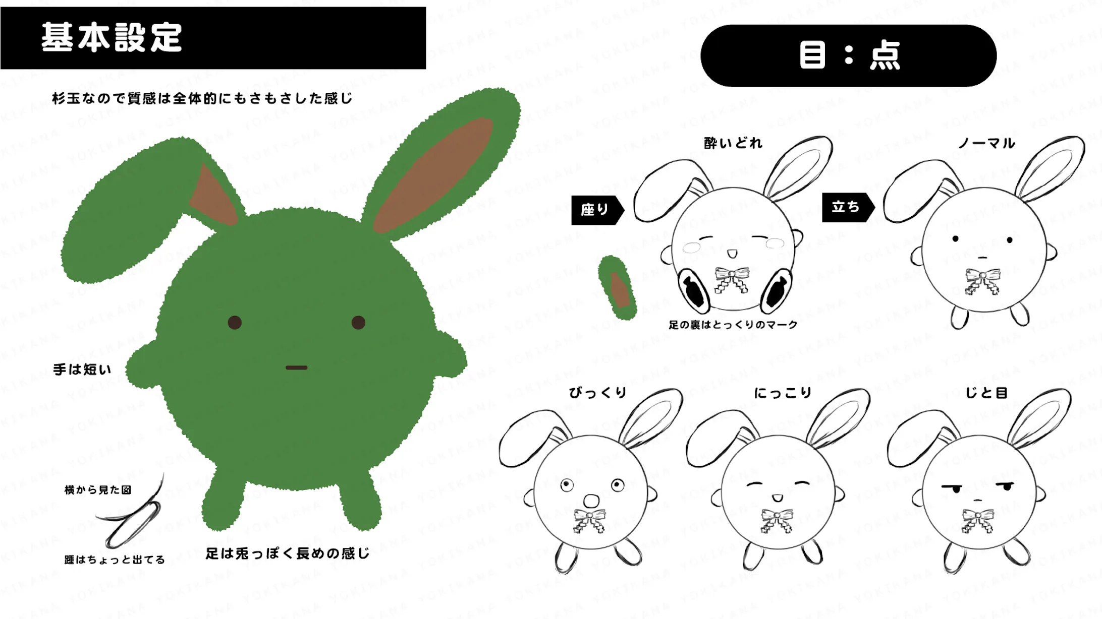 マスコットキャラクターデザイン