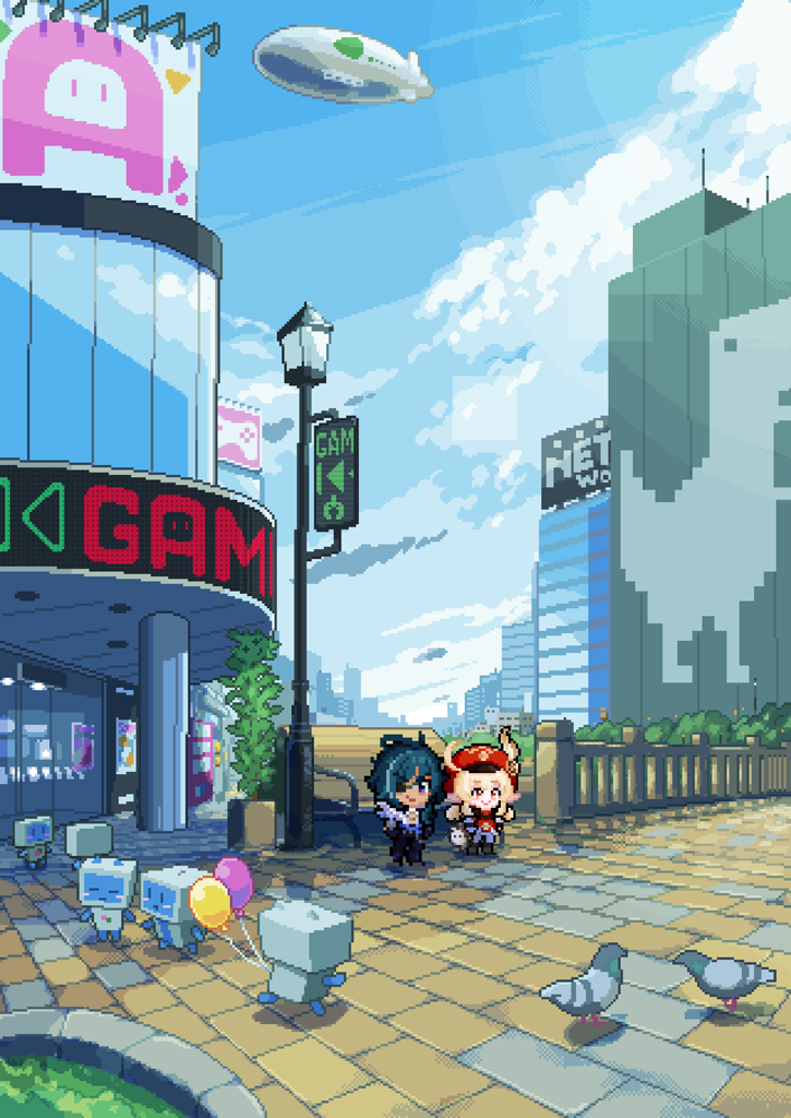 GooglePlay大感謝祭　キャンペーン用背景イラスト-1