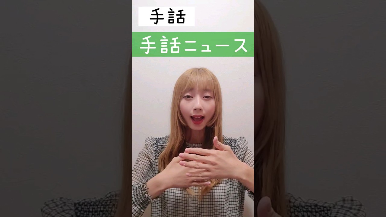 手話｢手話ニュース｣