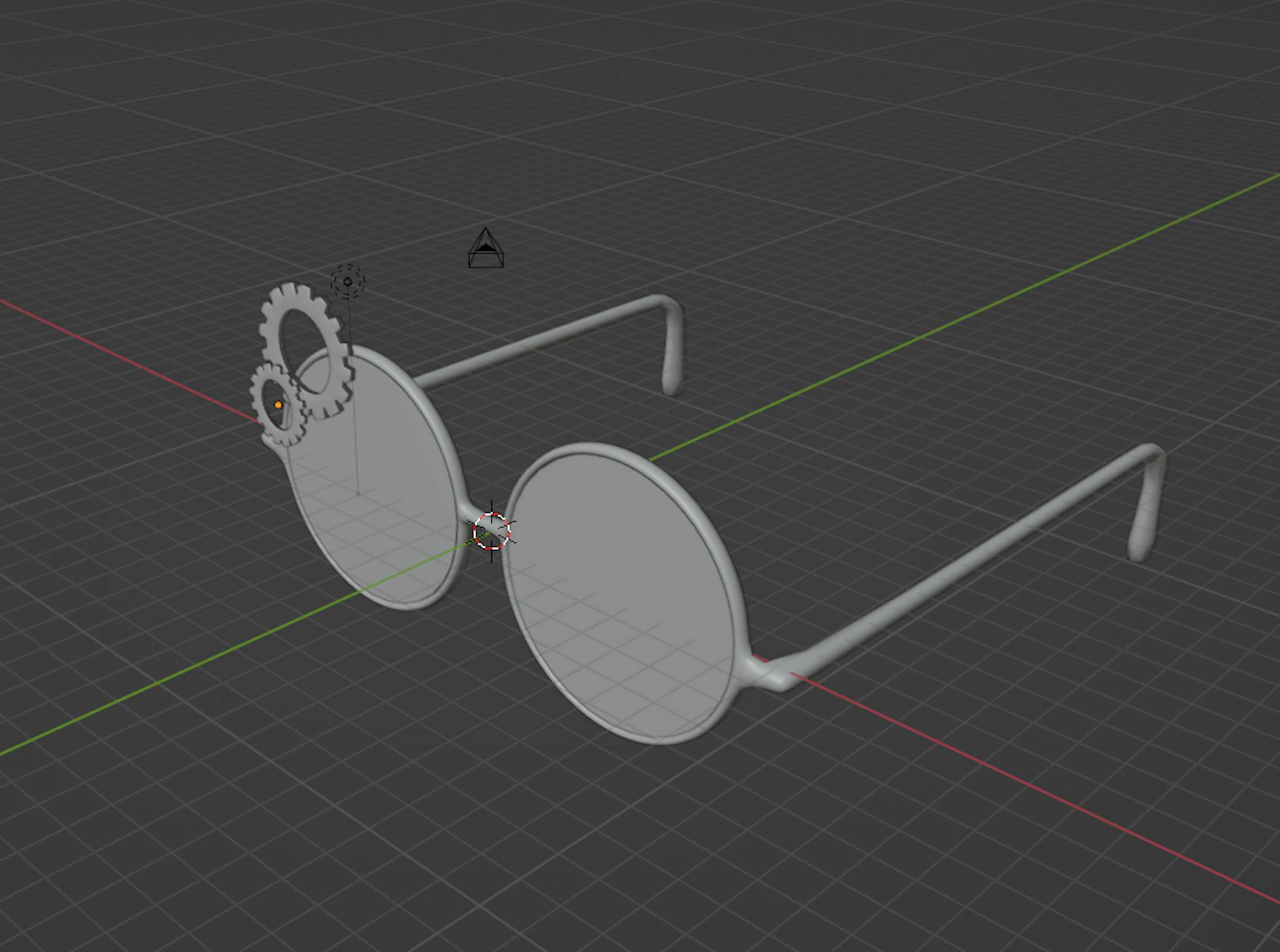 眼鏡モデリング-1