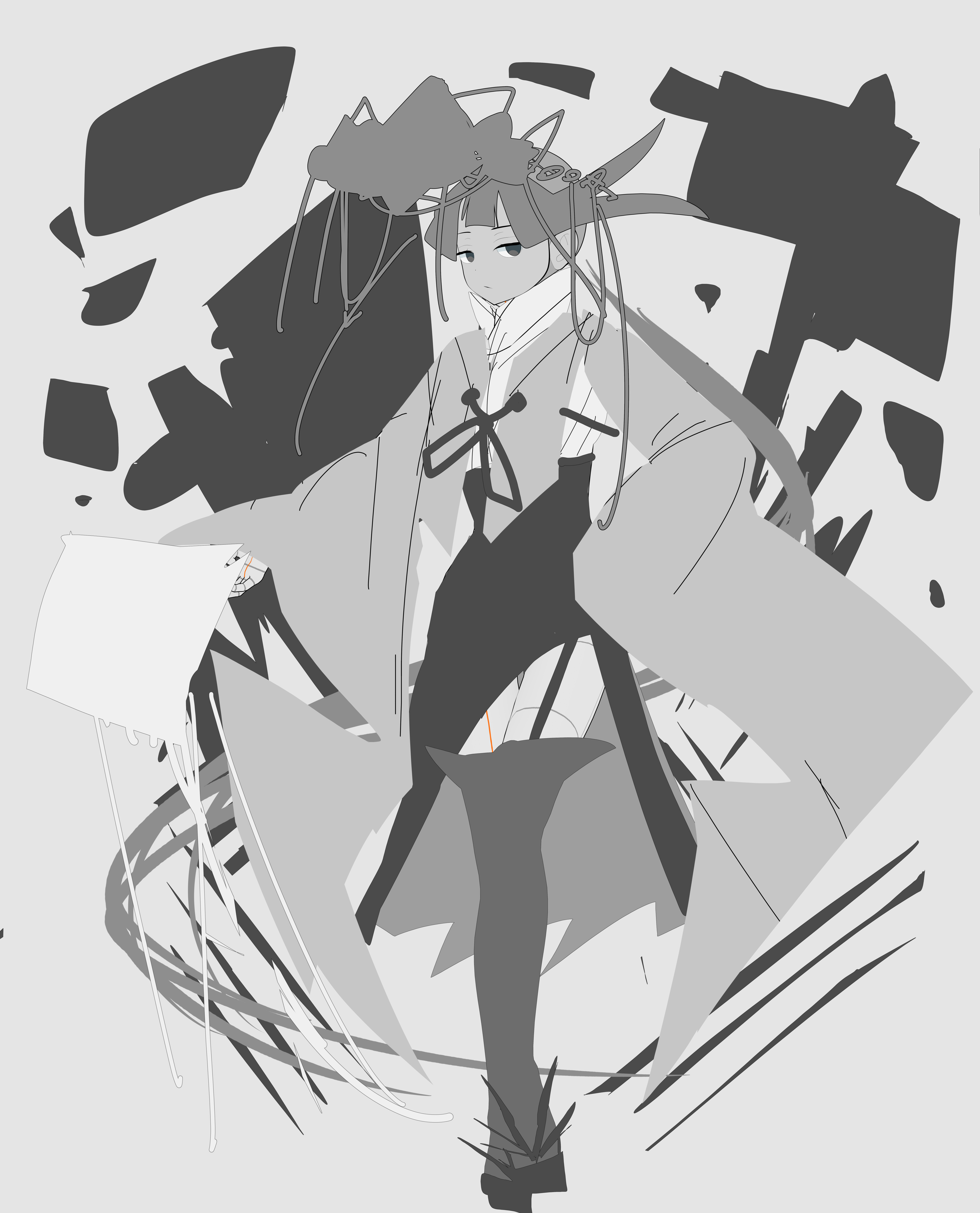 立ち絵ラフ2