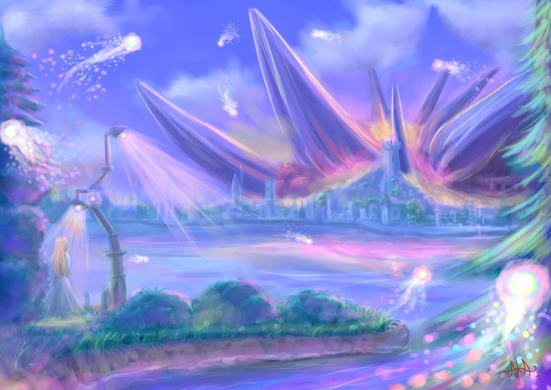 ファンタジーっぽい背景