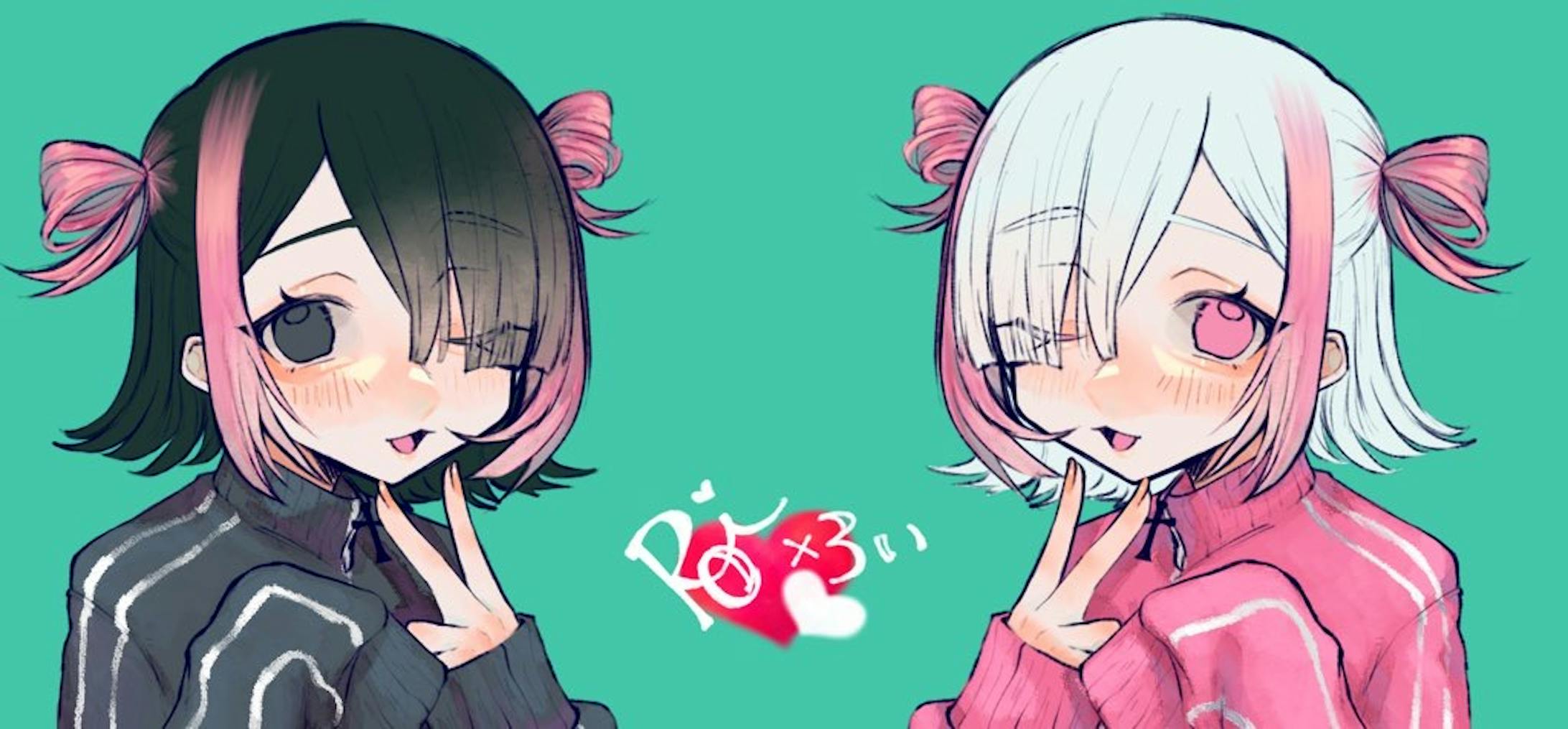 色分けされた状態です。夢かわ系統にしたいと考えパステルカラーを選択しておりますが相互様の性格に沿って考え、はっきりとした芯のある方なので可愛らしい色味だがパキッっとした爽やかな色味になるよう配色致しました。