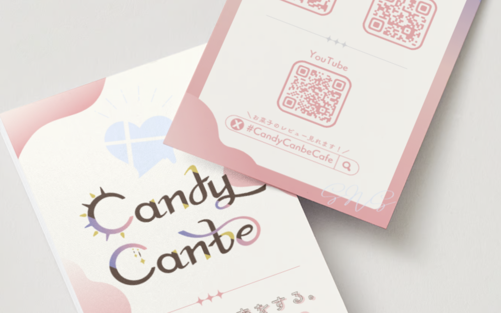 Online Pâtisserie【CandyCanbe】　ショップカード-1