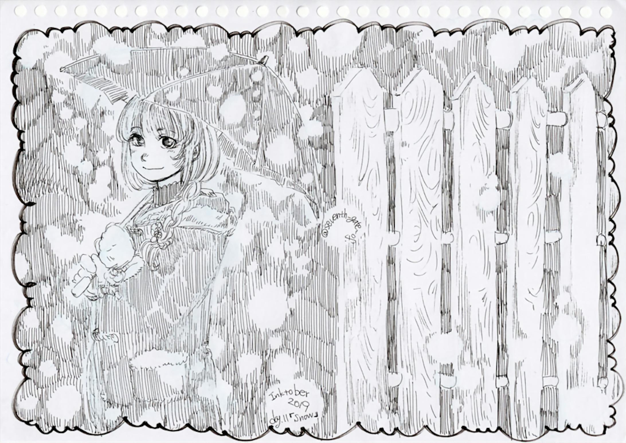 お題を元に描いたイラストや漫画 お題を元に描いたイラストや漫画