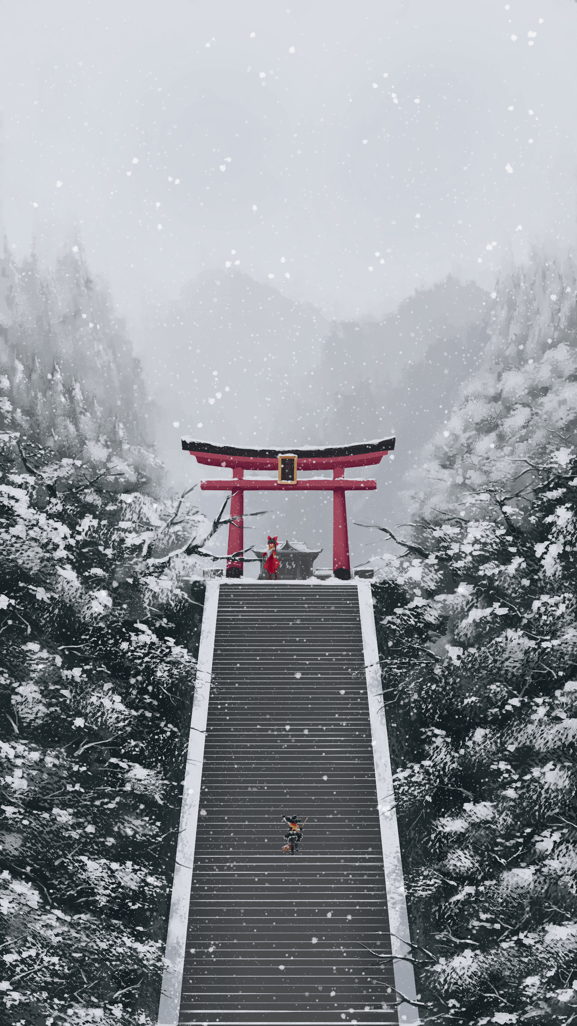 東方project 幻想郷の冬景色 東方project 幻想郷の冬景色