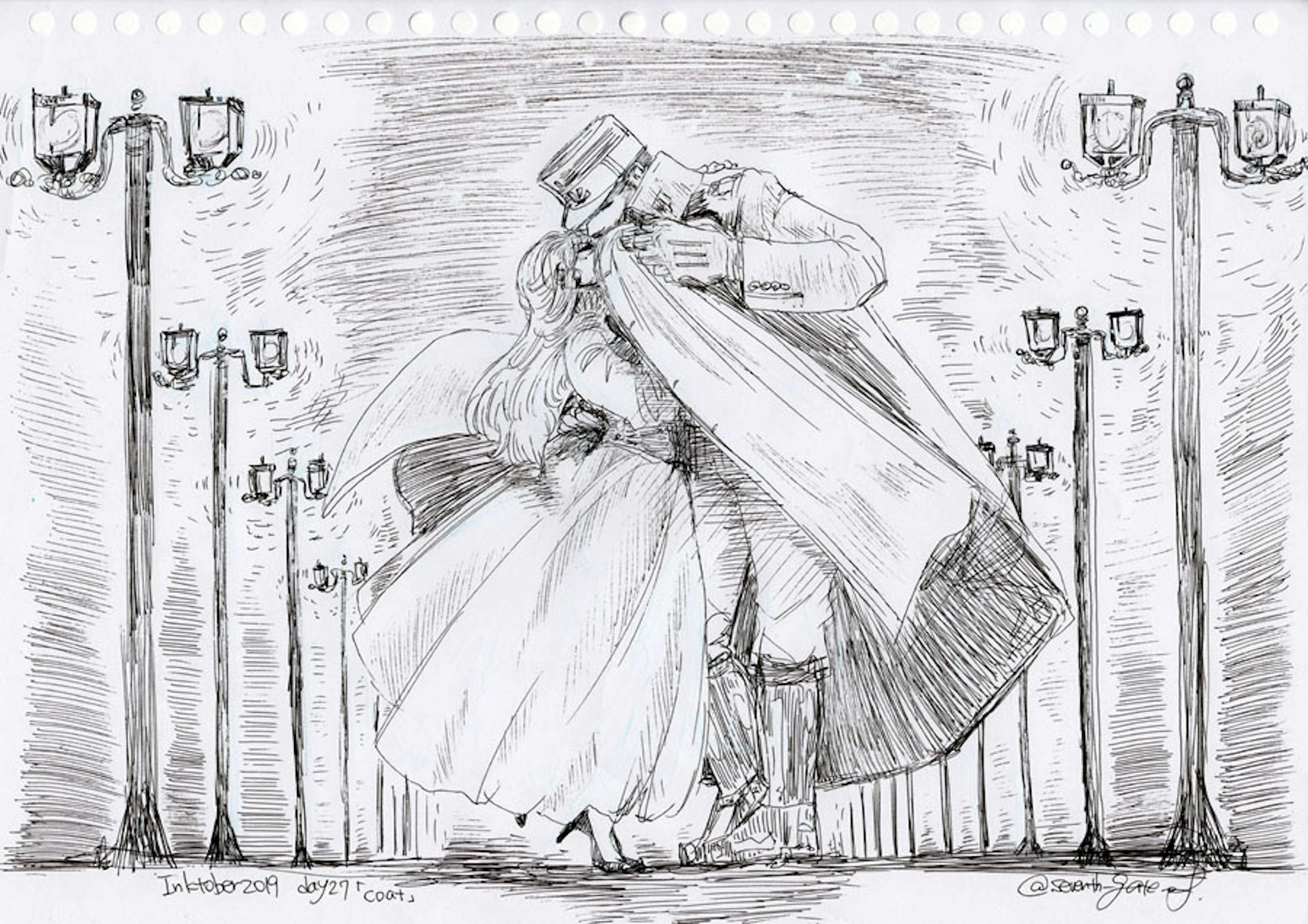 お題を元に描いたイラストや漫画 お題を元に描いたイラストや漫画