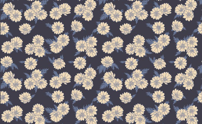 福寿草 - pattern