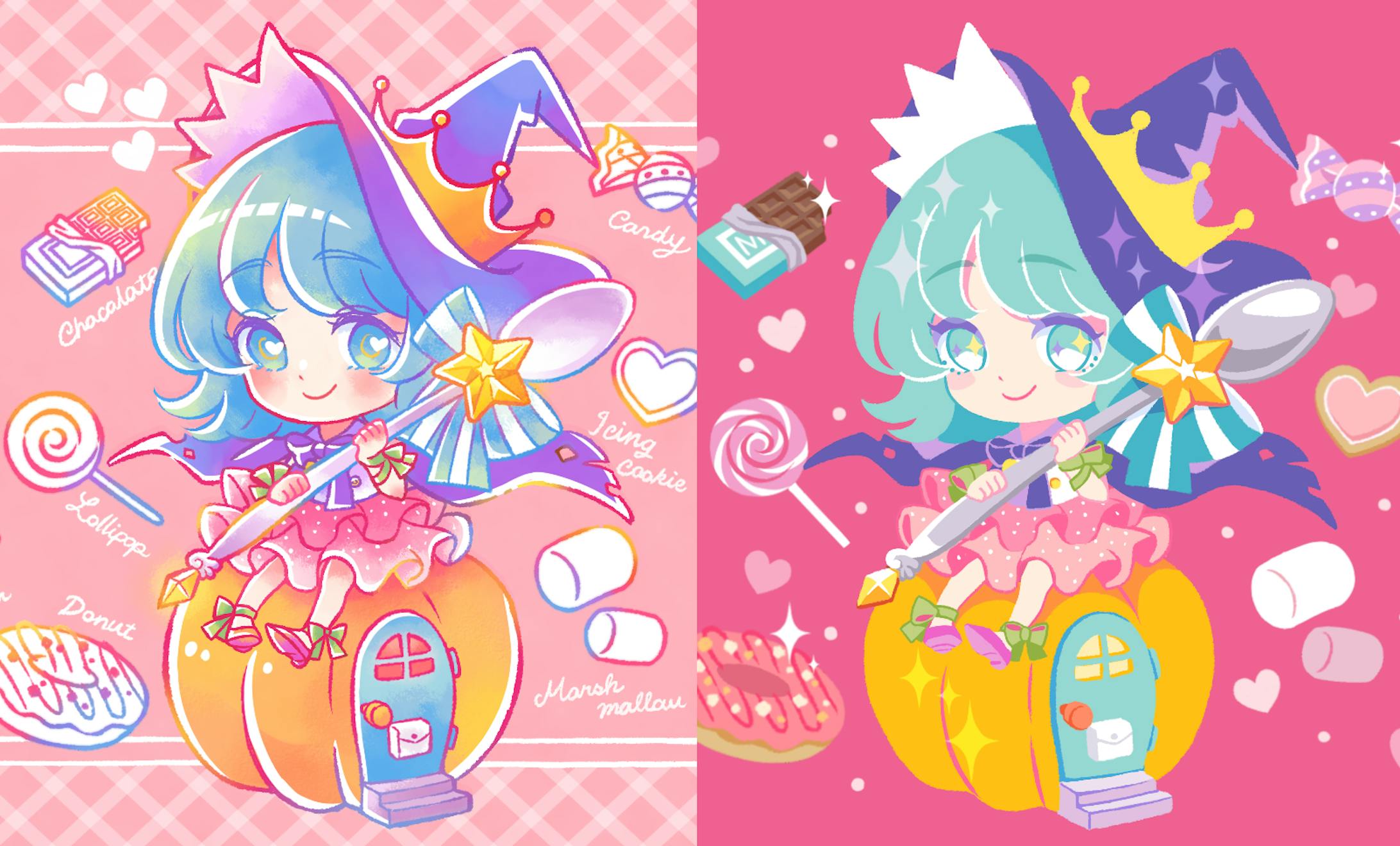 ハロウィン・ミニキャラ-1