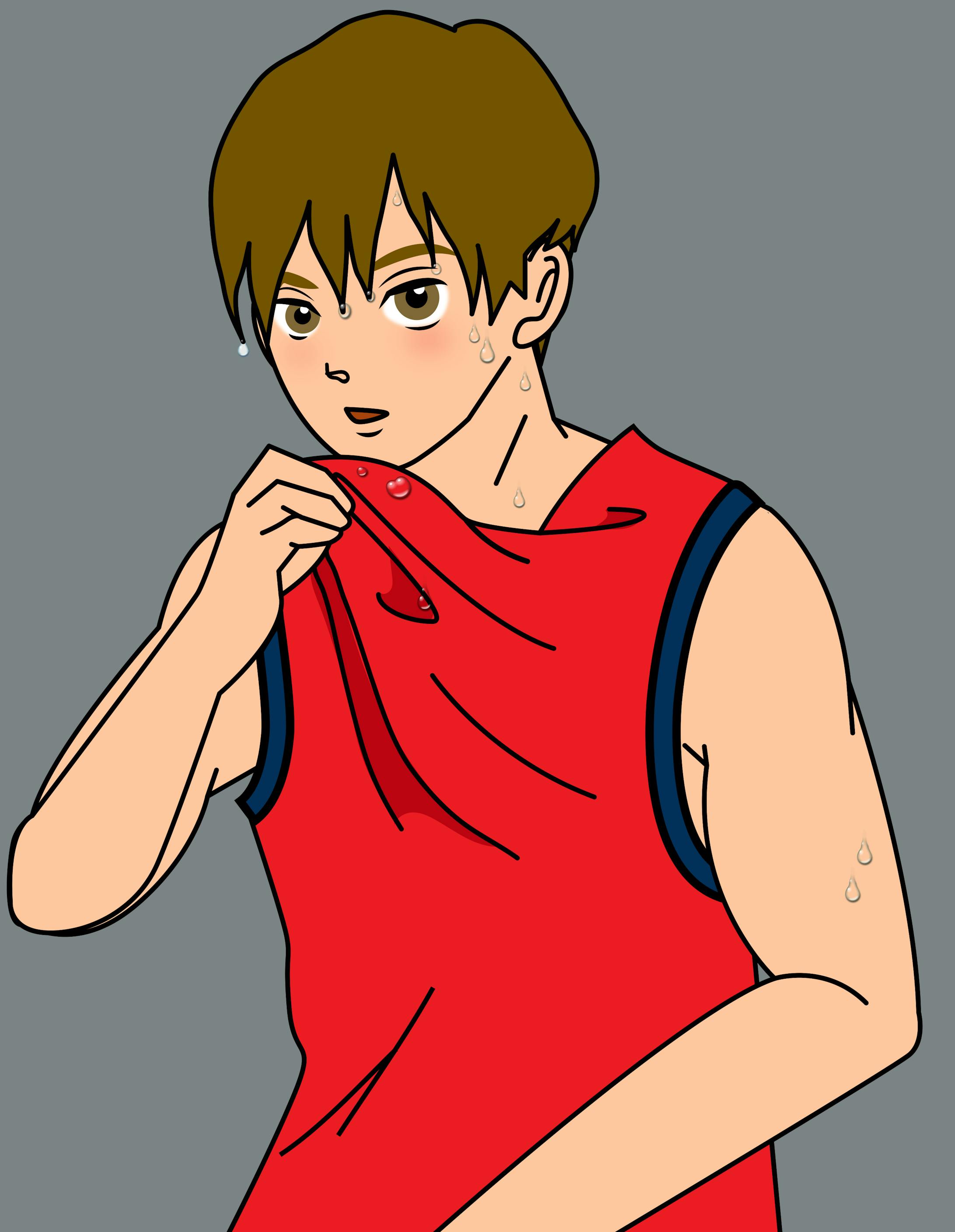 バスケの男子-1