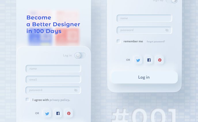 daily UI :  sign up