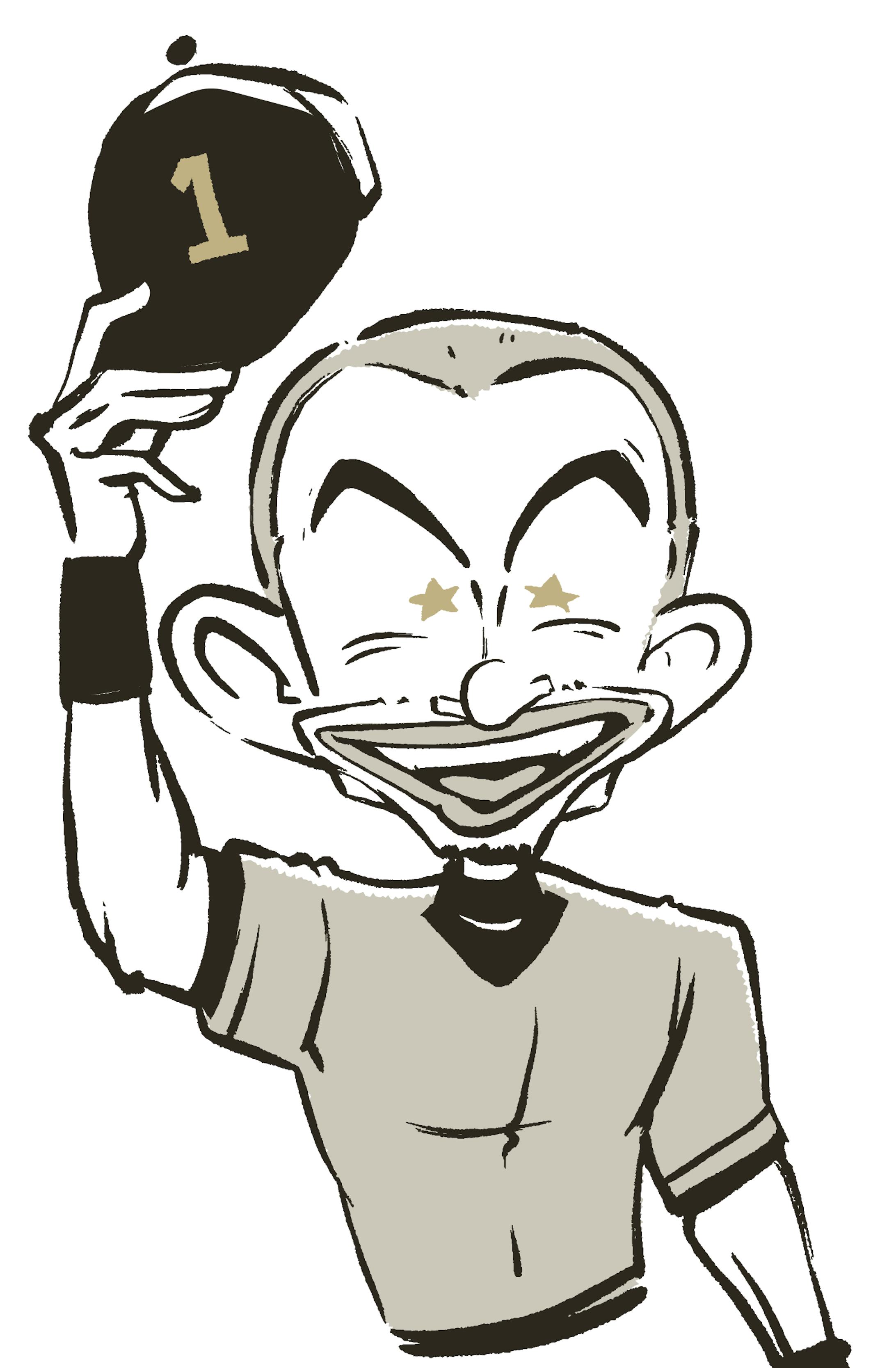 似顔絵イラスト イチロー氏 似顔絵イラスト イチロー氏